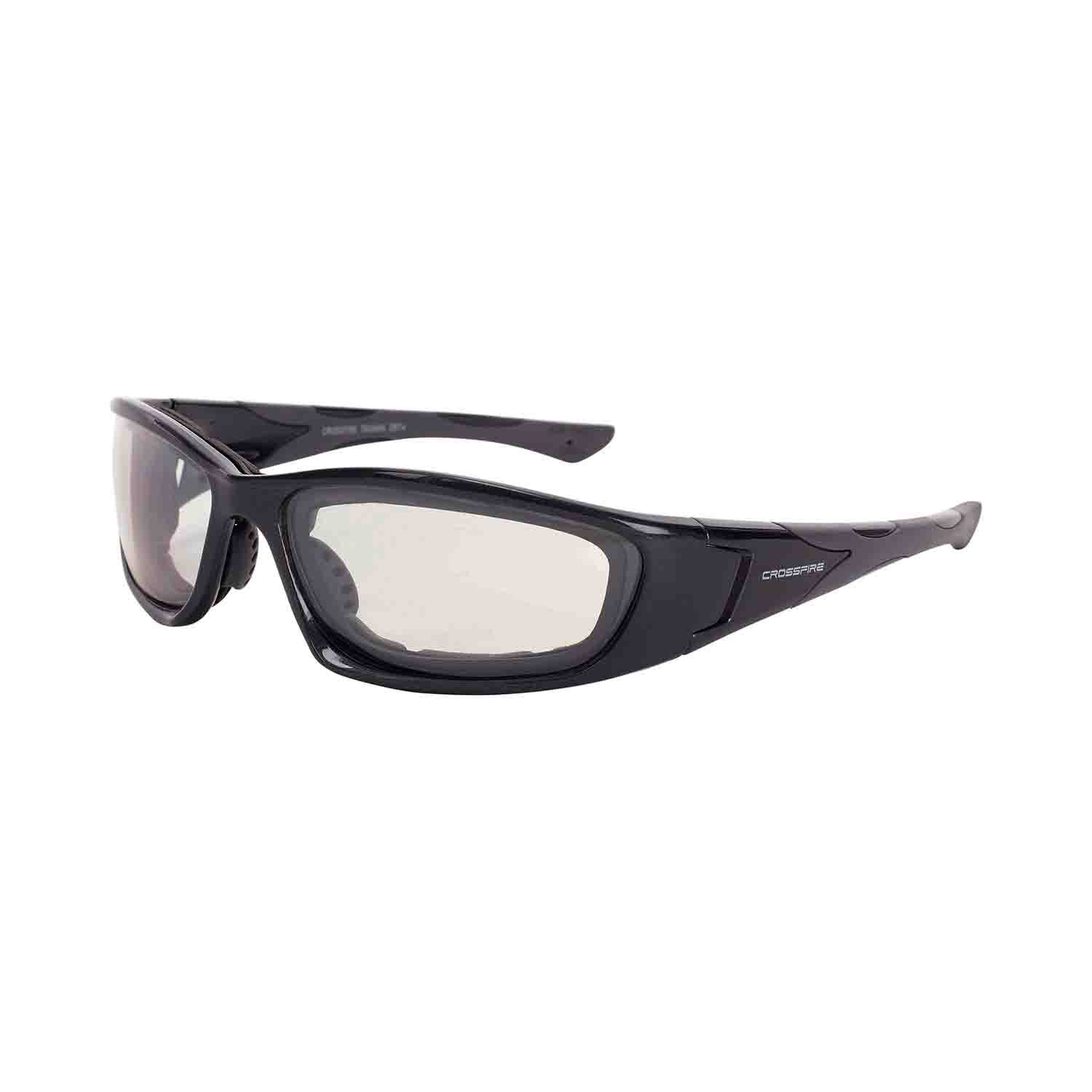 MP7 Foam Lined Safety Eyewear Shiny Pearl Gray Frame Indoor/Outdoor Anti-Fog Lens