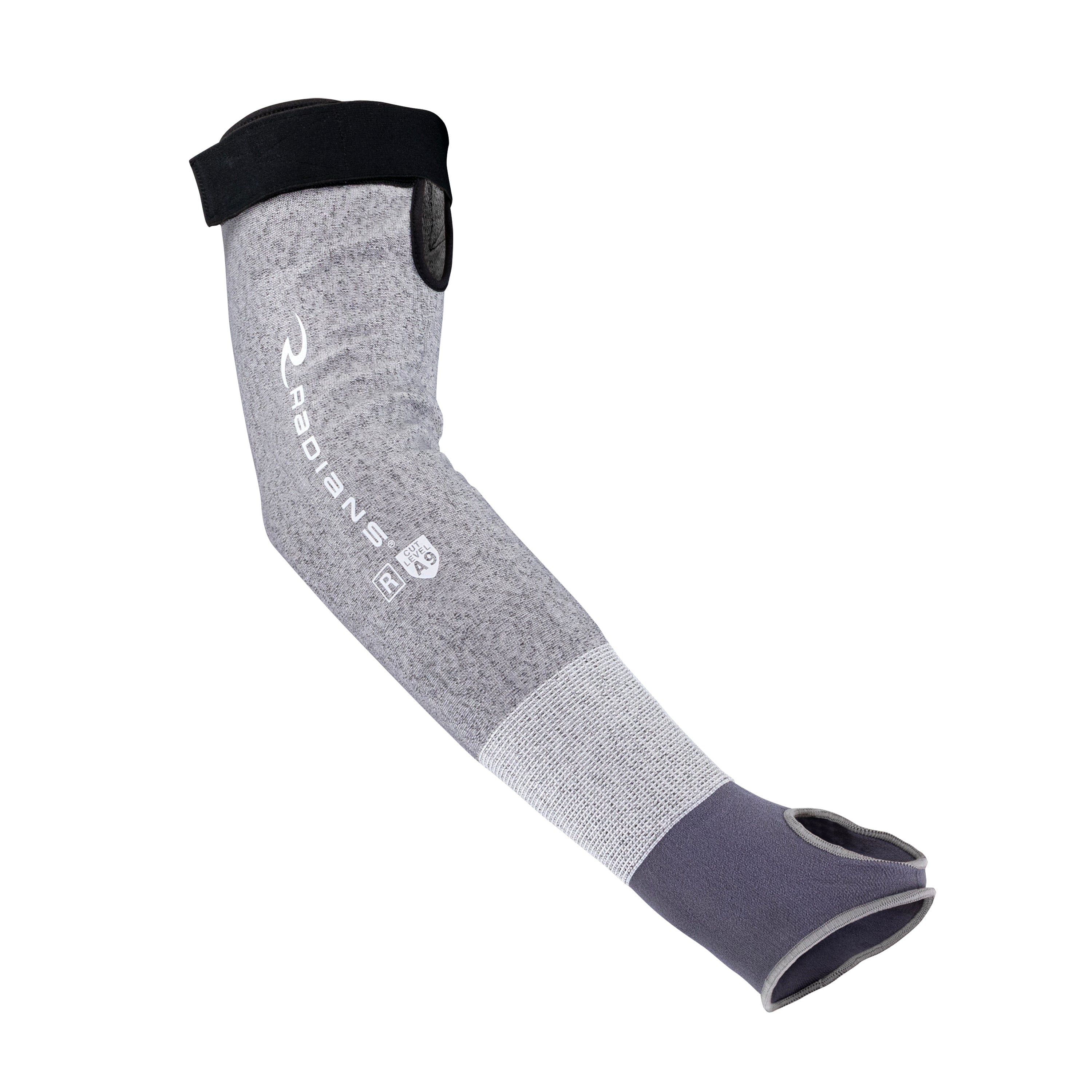 Radians RAD59 RAD59 HPPE Knit A9 Cut Protection Sleeve 18" Length with Thumb Slot - Safety Equipment