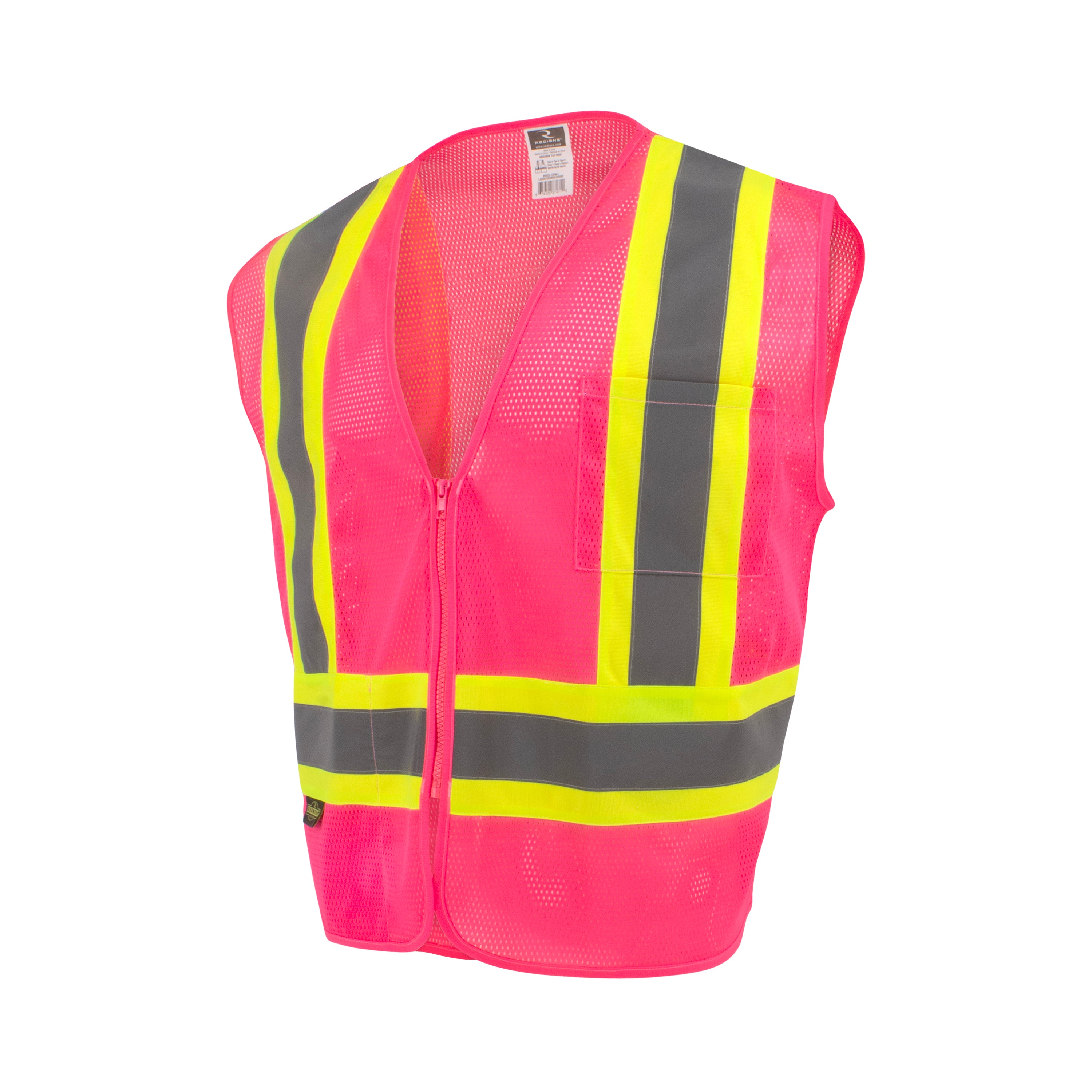 Radians SV22-1 SV22-1 Economy Type O Class 1 Two Tone Safety Vest ANSI Class 1