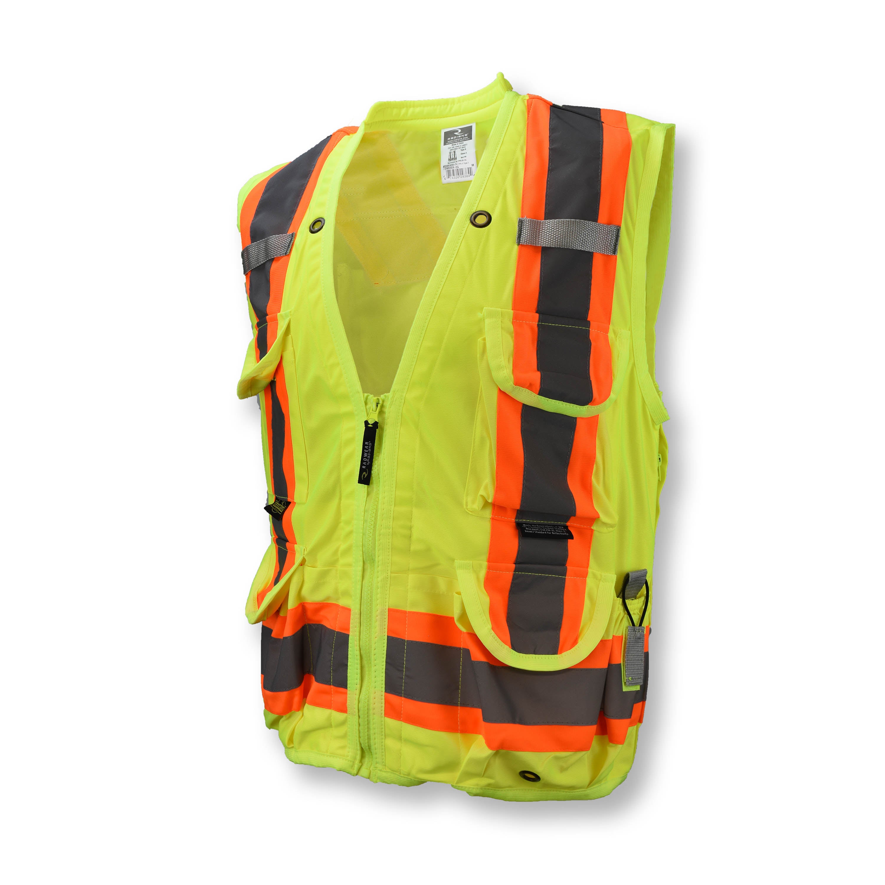SV030X-2 SV030X-2 Heavy Duty 10-Pocket Cruiser Vest with Back Pouch X-Back