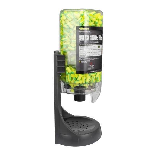 Radians FPD-500L34_STY Refillable Dispenser with Deterrent® FP34 Plugs - Hearing Protection