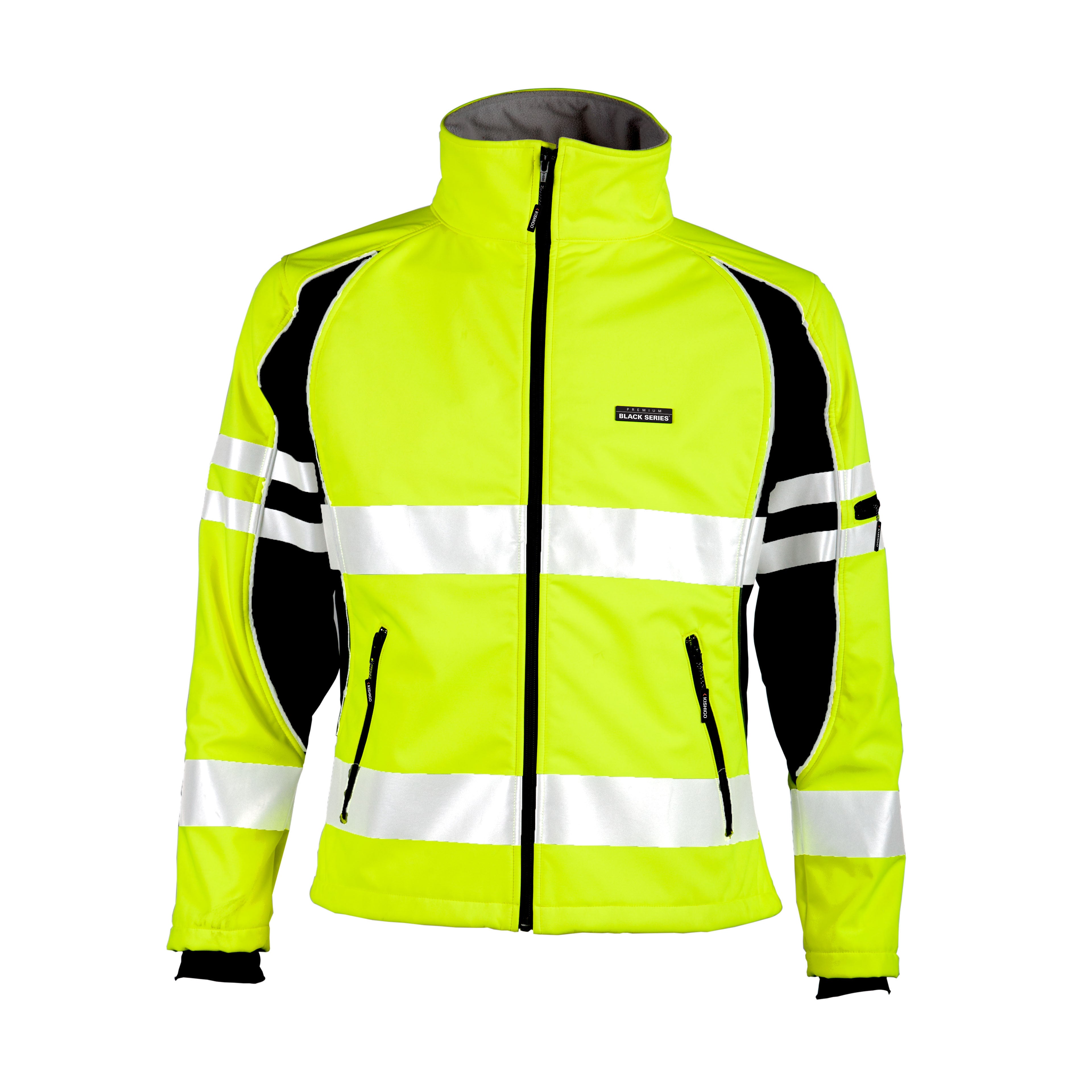 JS144 Premium Black Series Women's Soft Shell Jacket