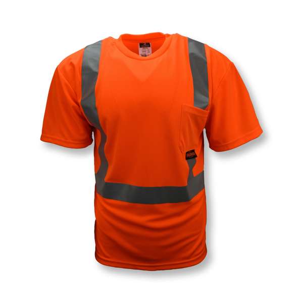 Radians ST11-2 ST11 Class 2 High Visibility Safety T-Shirt with Max-Dri™ ANSI Class 2