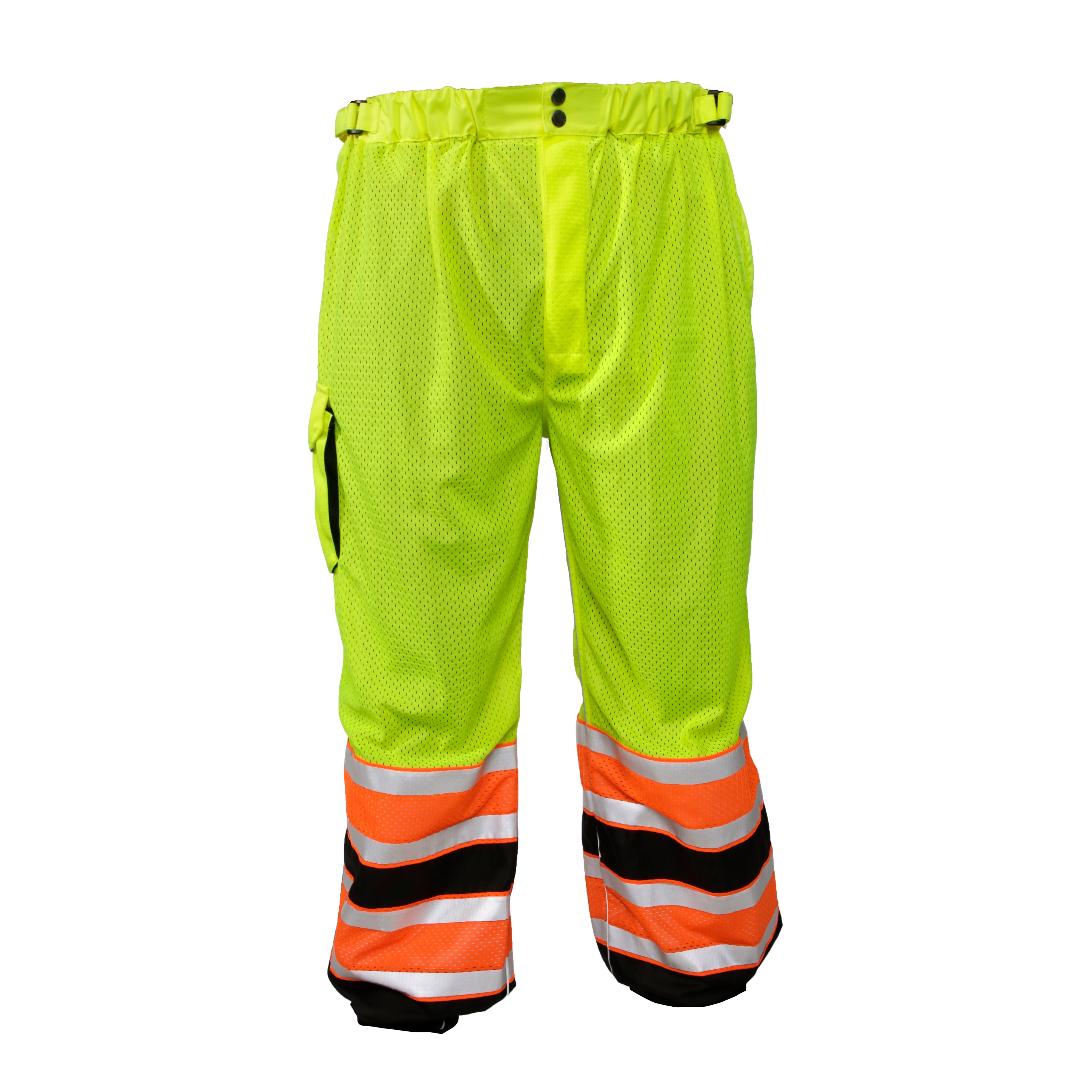 Kishigo 3173 Premium Brilliant Series Ultimate Reflective Mesh Pants - Safety Pants