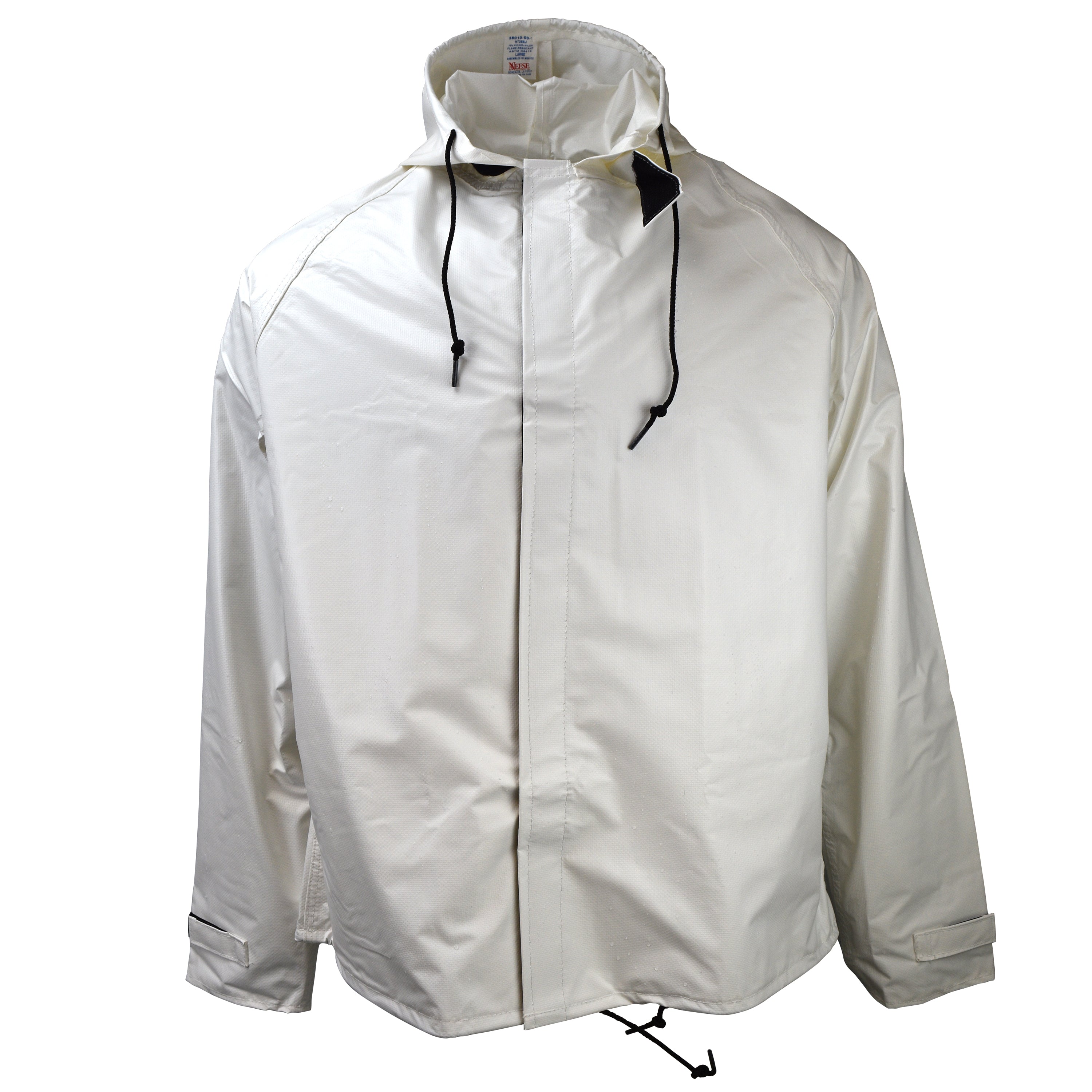 HT35AJ Hydro Tec Jacket with Hood White