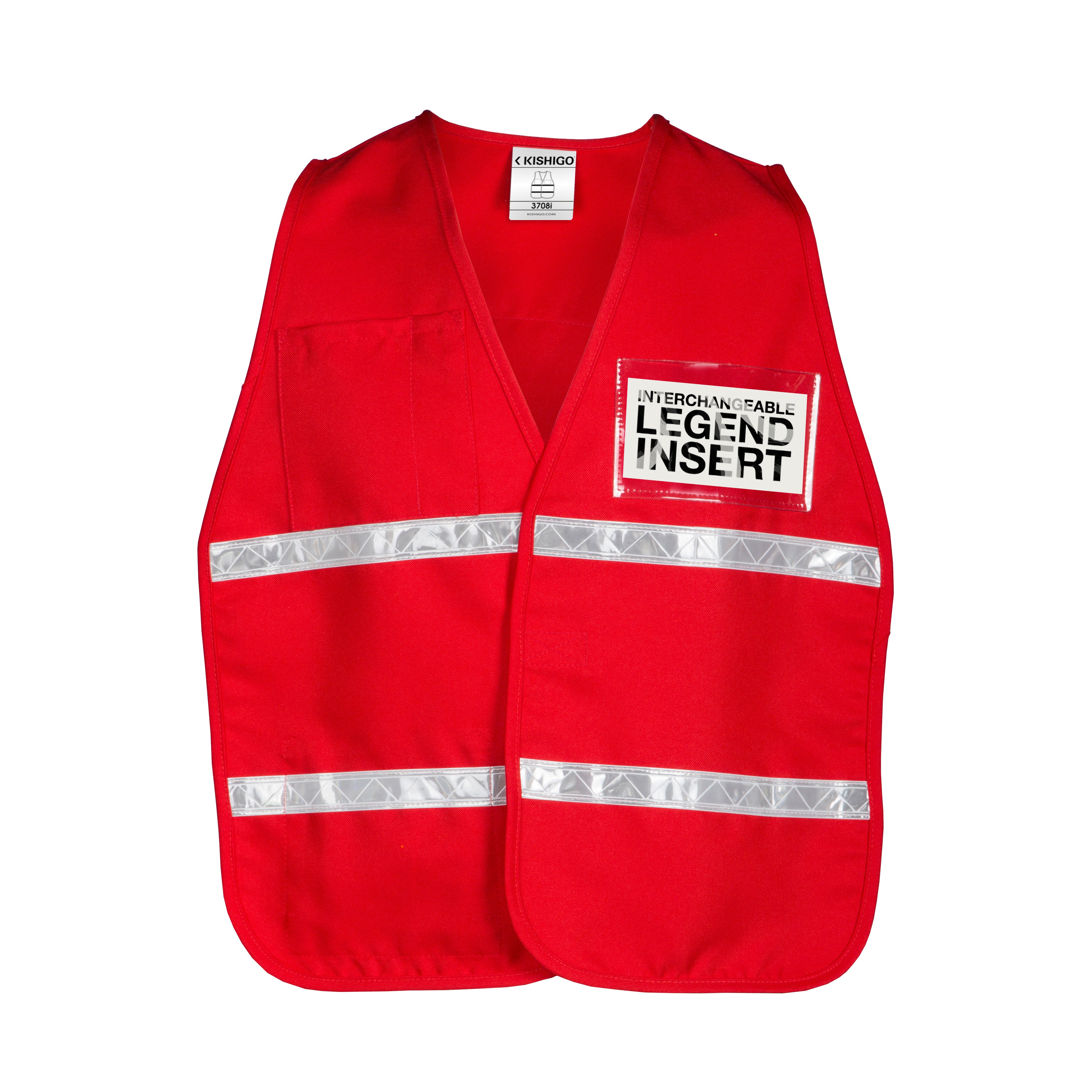Kishigo 3708 3700 Series Incident Command Vest - Safety Vest