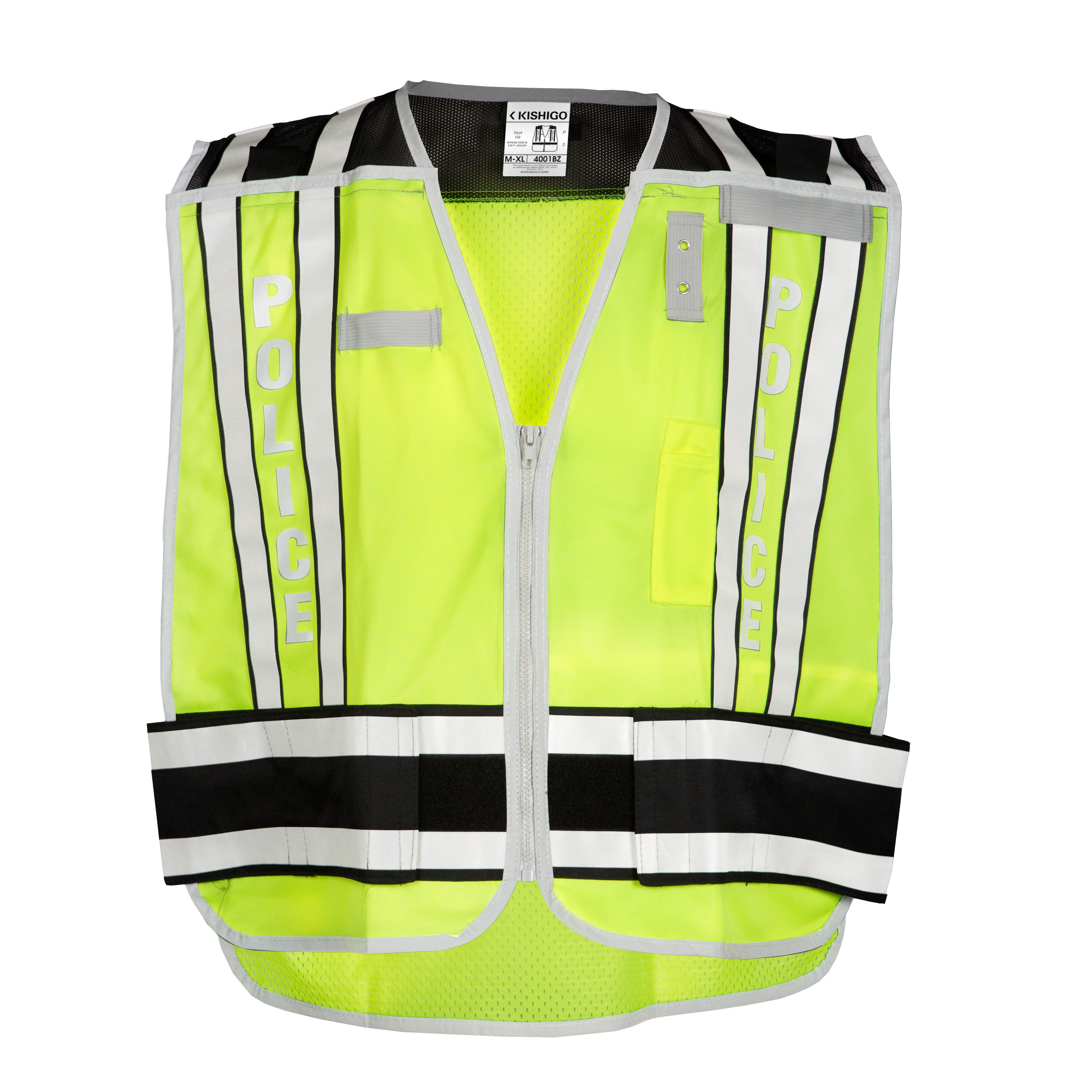 Kishigo 4001 Premium Brilliant Series 400 PSV Vest - Police - Safety Vest