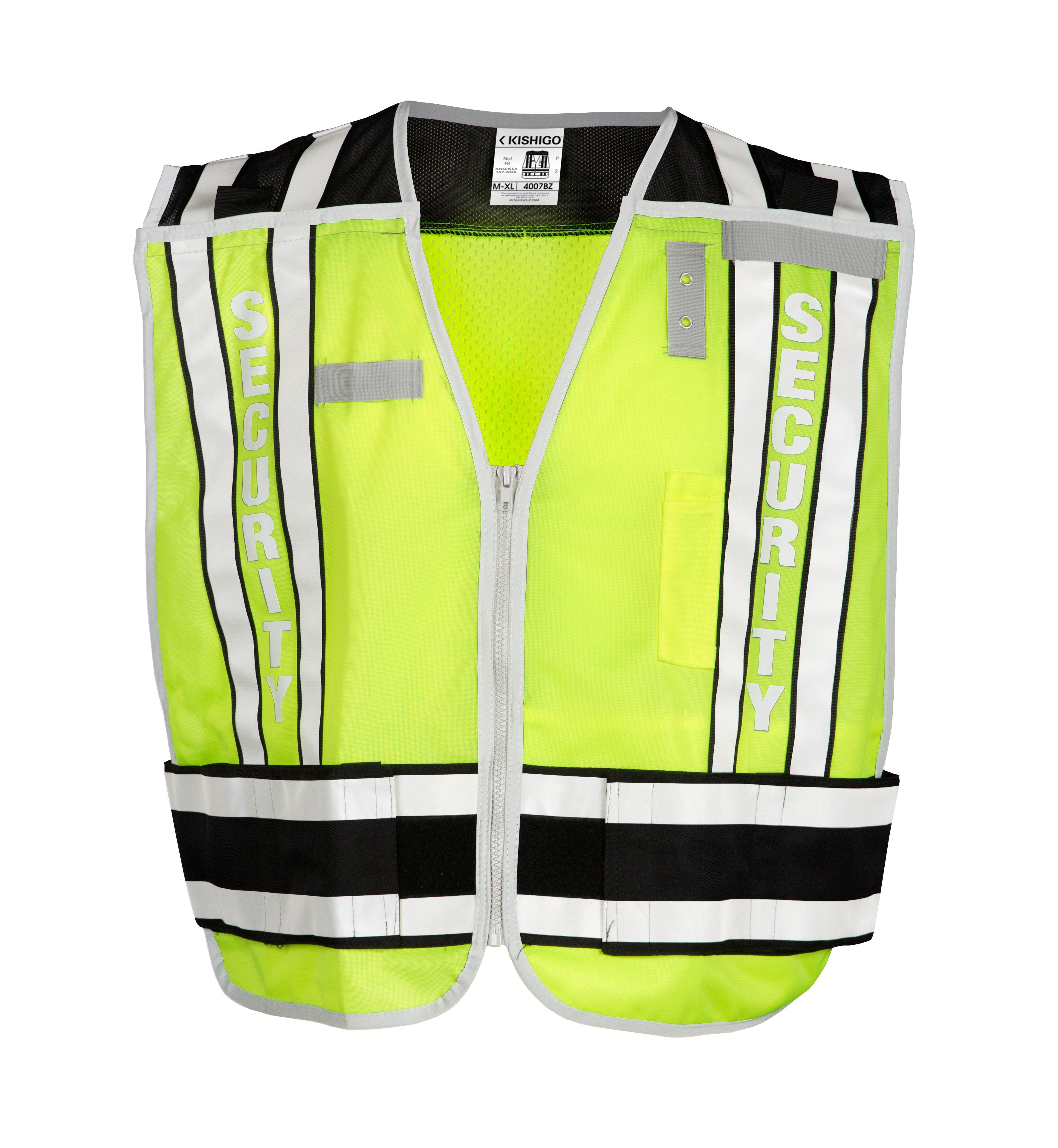Kishigo 4007 Premium Brilliant Series 400 PSV Vest - Security - Safety Vest