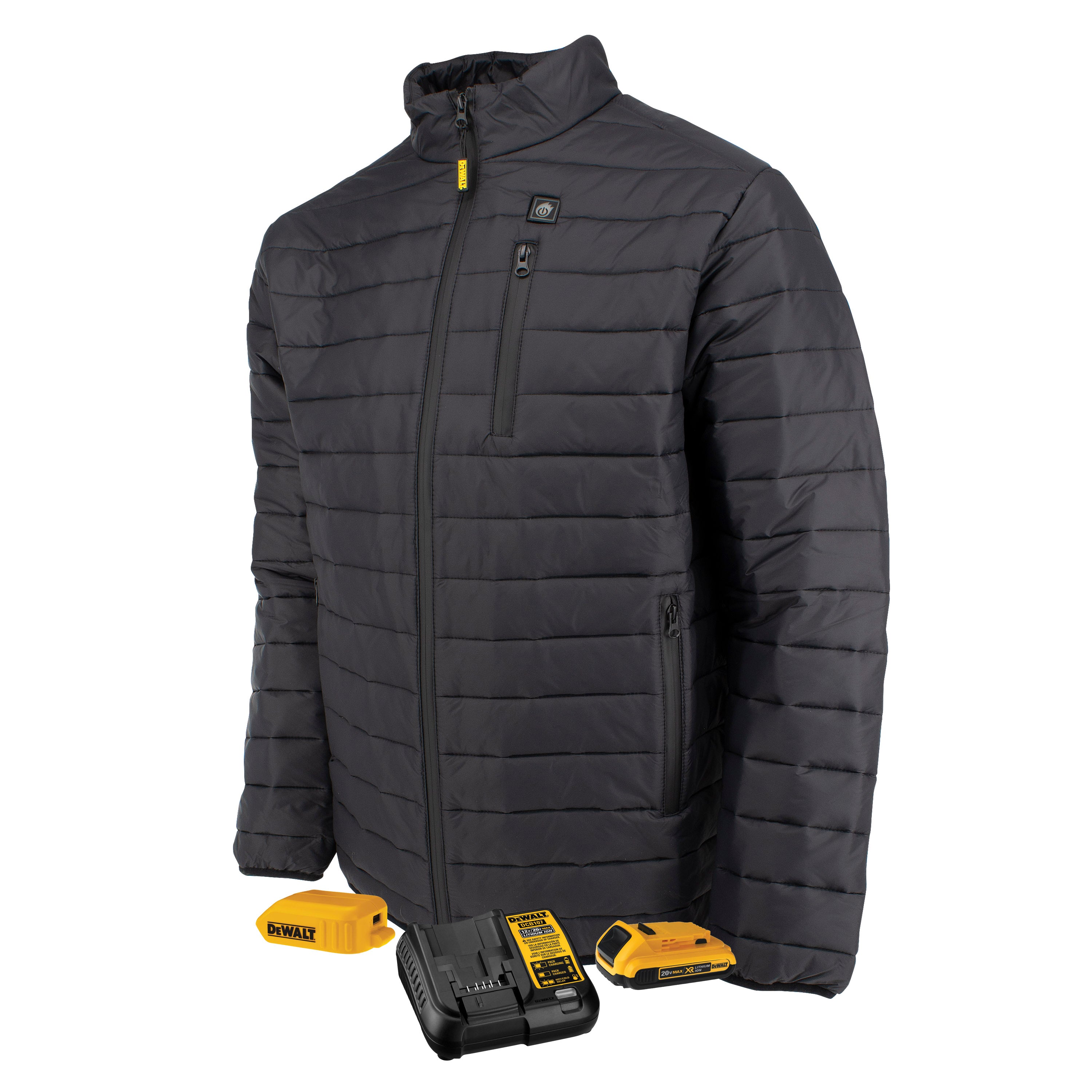 Radians DCHJ093D1 DCHJ093 Men's Heated Puffer Jacket Kit - Safety Jacket