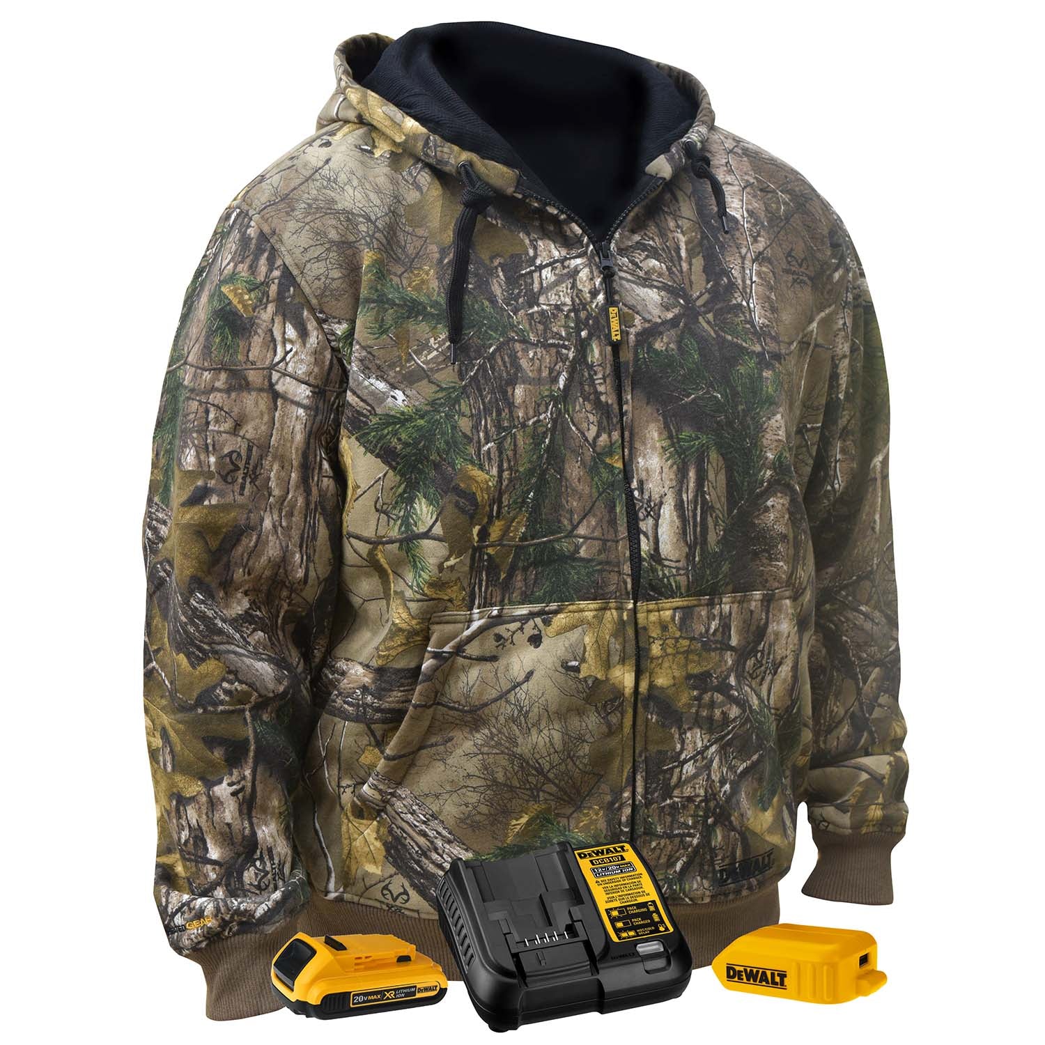 Radians DCHJ074D1 DCHJ074 Men's Heated REALTREE EDGE® Camouflage Heated Hoodie Kit - Safety Hoodie