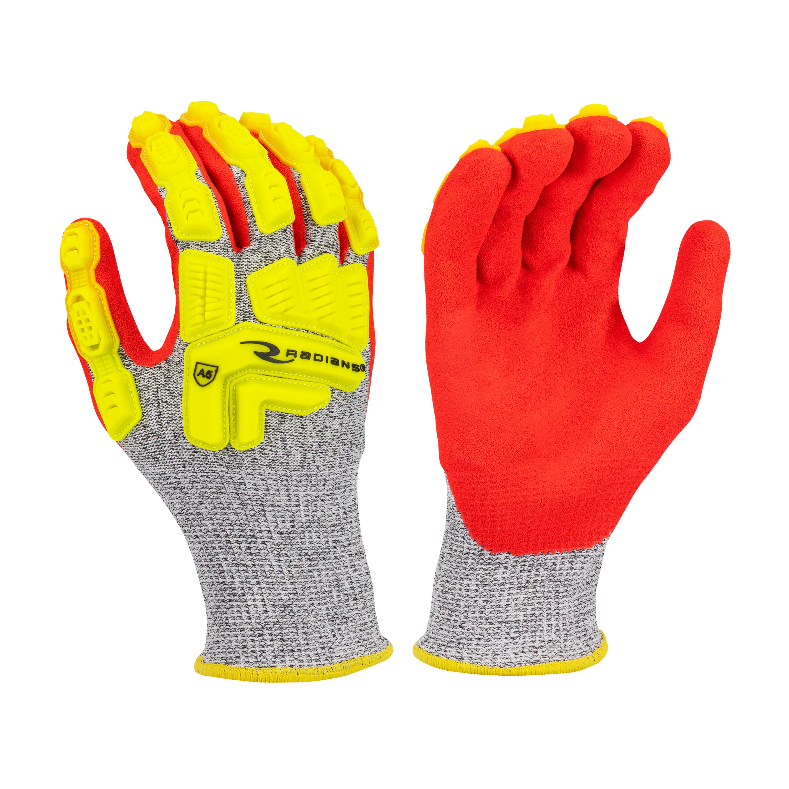 Radians RWG603 RWG603 Cut Protection Level A5 Sandy Foam Nitrile Coated Glove - Work Gloves