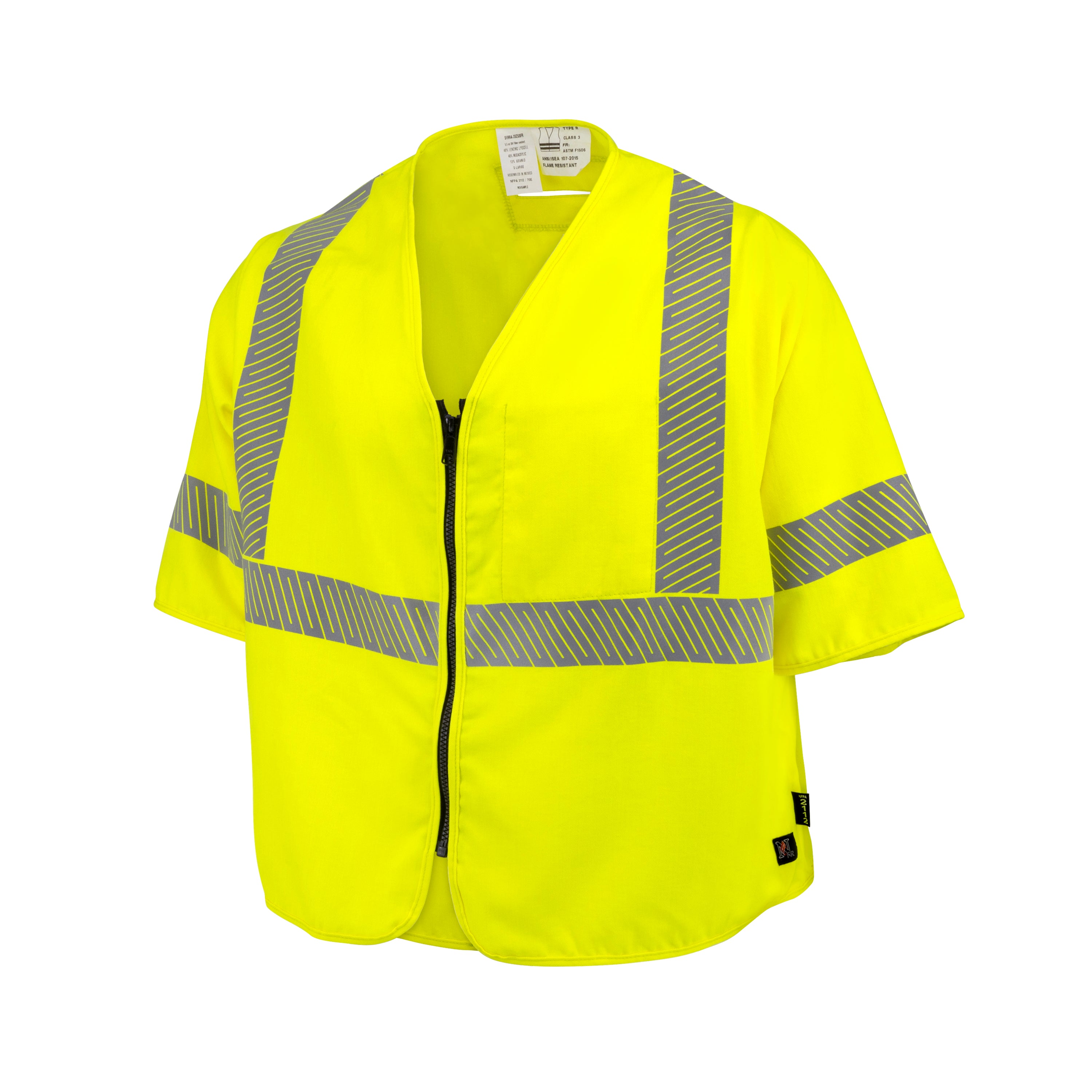 Radians SV99A-3SZGSFR Radians 5.7 oz Class 3 DH Air Vest with Segmented Reflective Tape ANSI Class 3 - Safety Vest