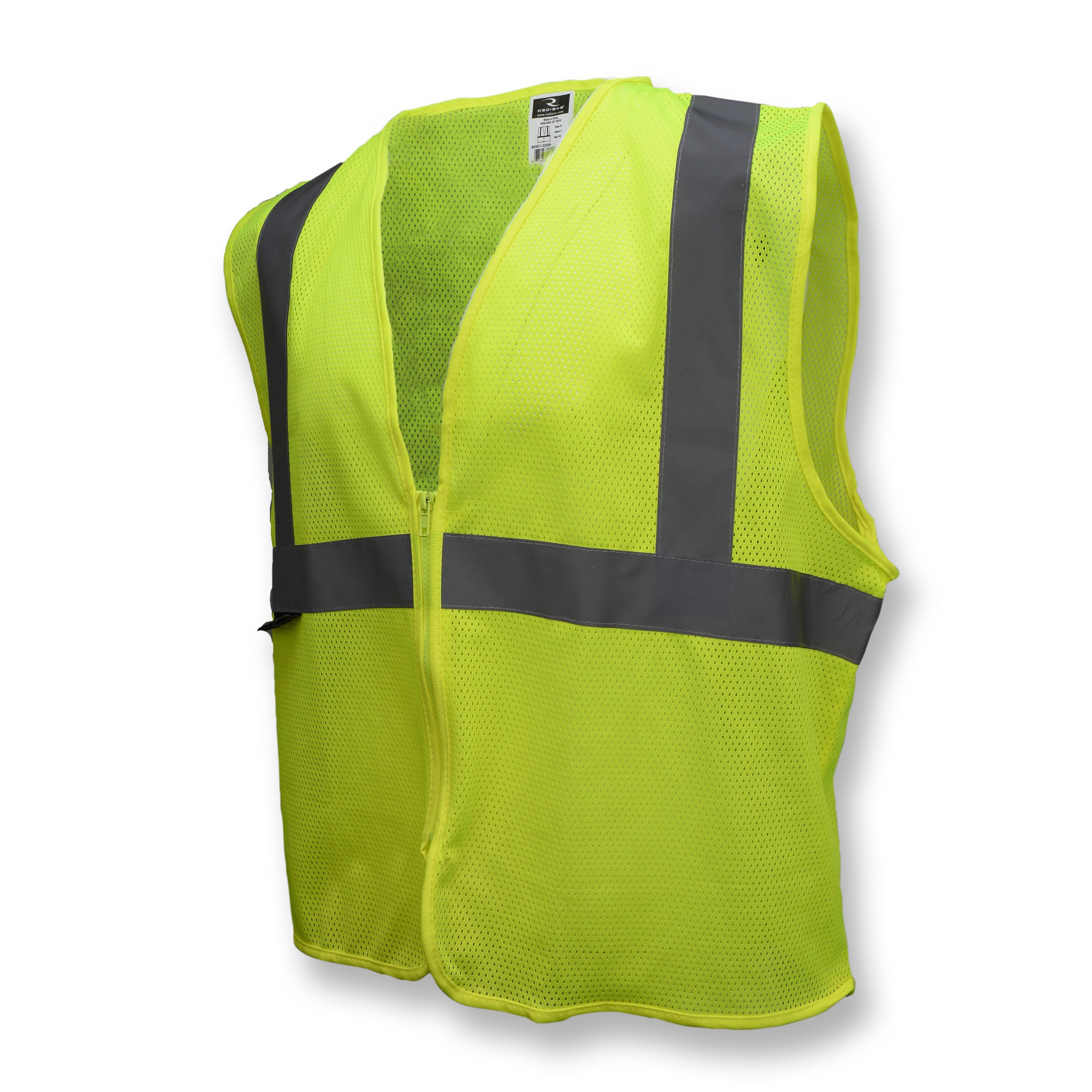 Radians SVE1 SVE1 Economy Type R Class 2 Mesh Safety Vest ANSI Class 2