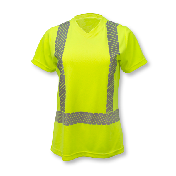 Radians ST11W-2 ST11 Class 2 High Visibility Women's Safety T-Shirt with Max-Dri™ ANSI Class 2