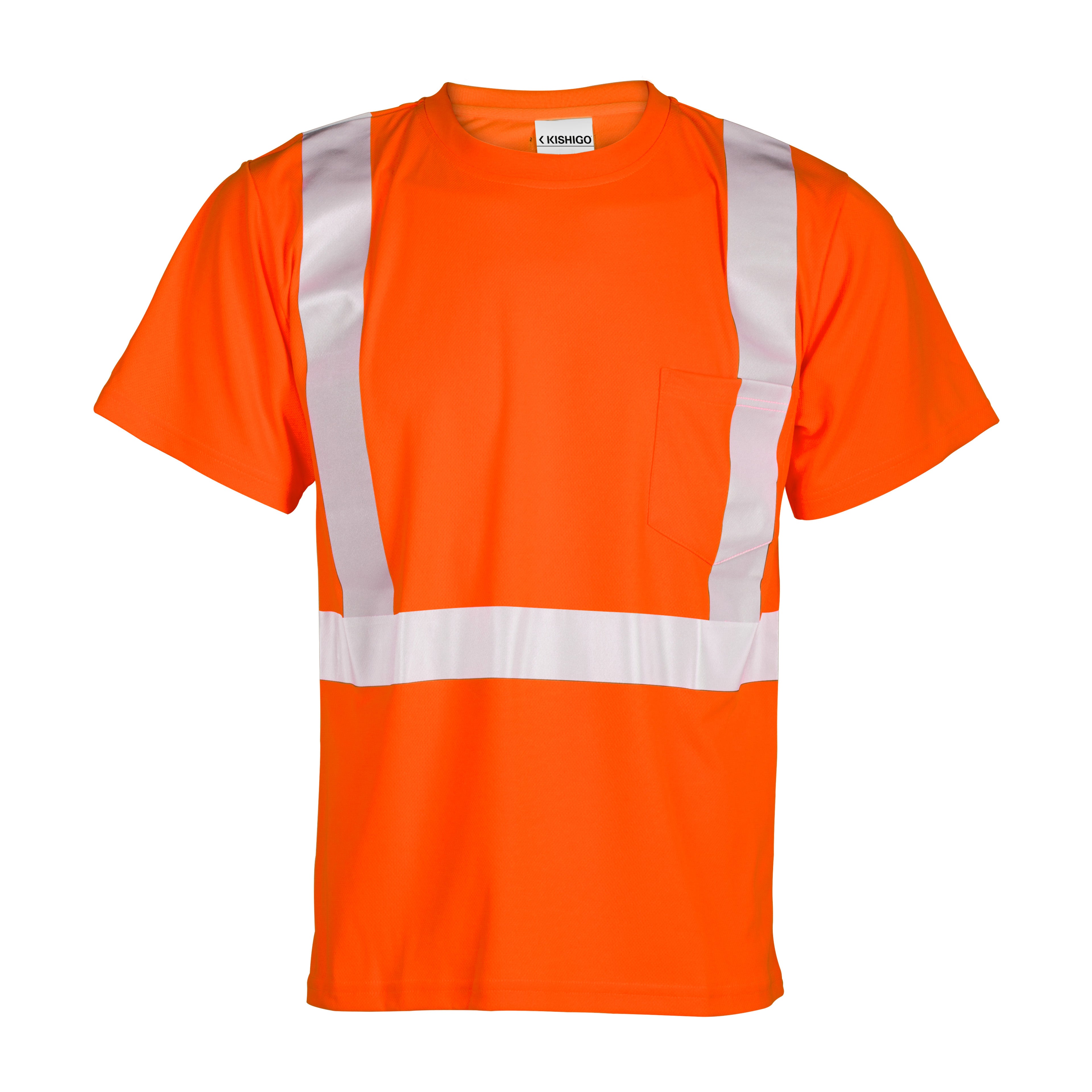 Kishigo 9111 Short Sleeve Class 2 T-Shirt ANSI Class 2 - Safety Shirt