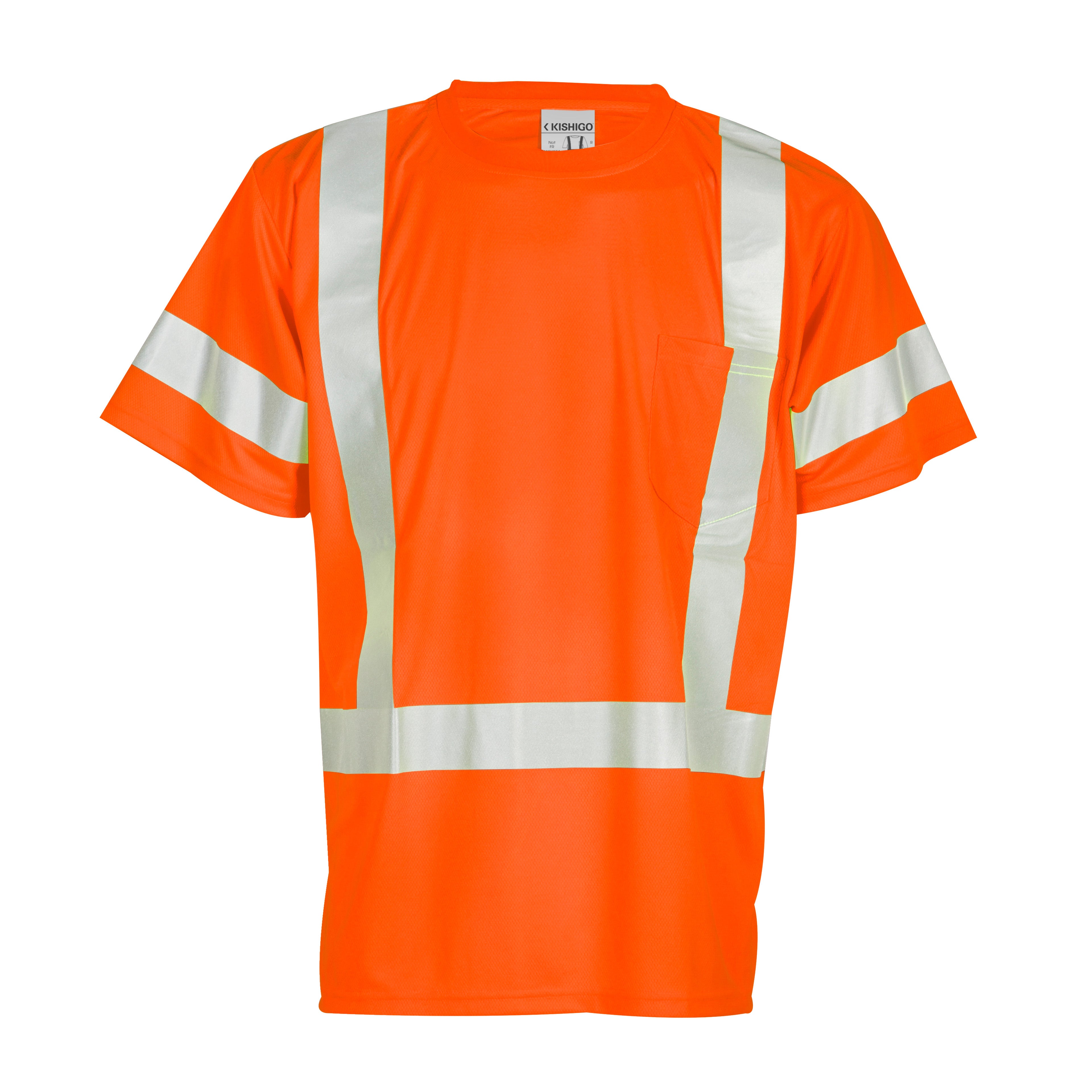 Kishigo 9119 Short Sleeve Class 3 T-Shirt ANSI Class 3 - Safety Shirt