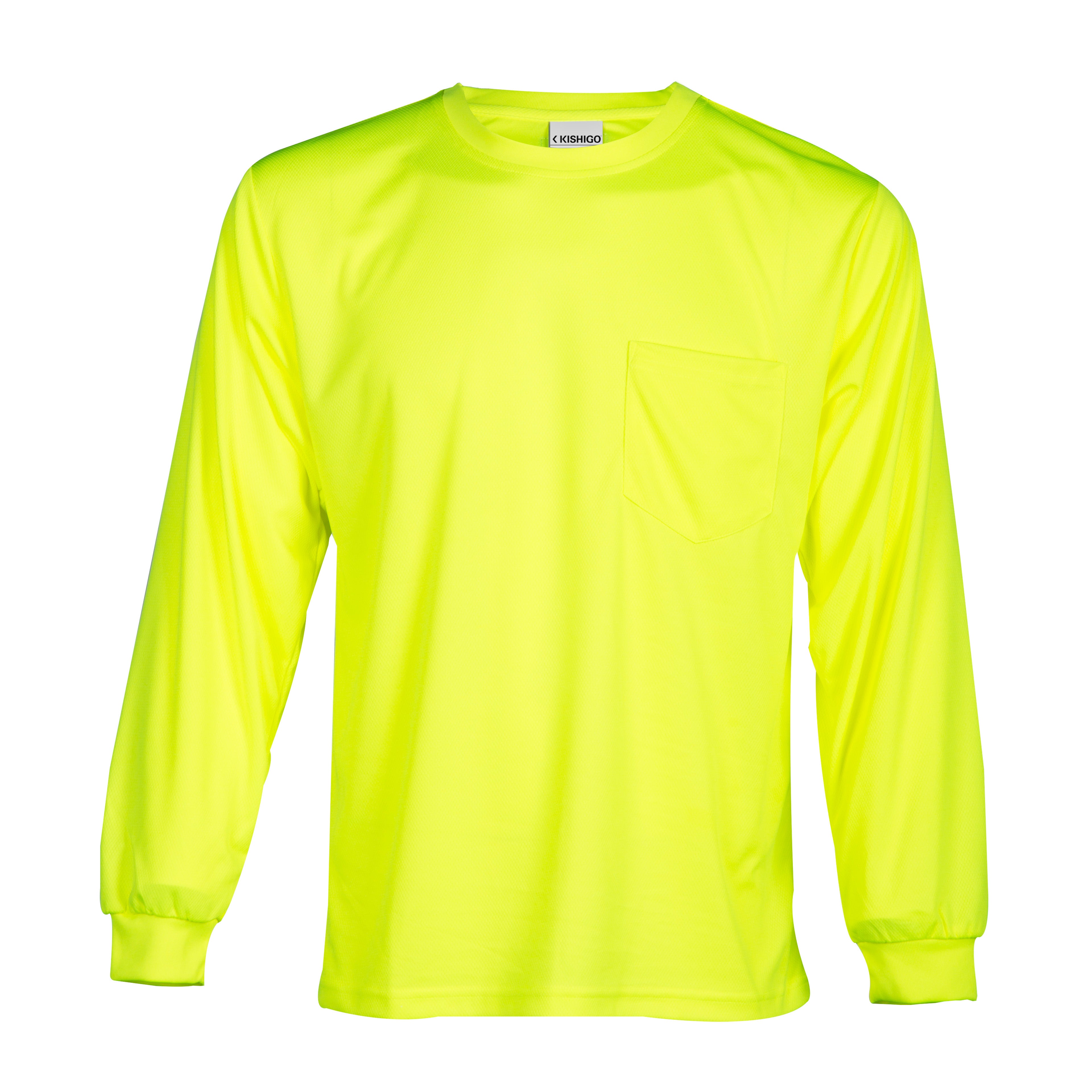 Kishigo 9122 Long Sleeve T-Shirt - Safety Shirt