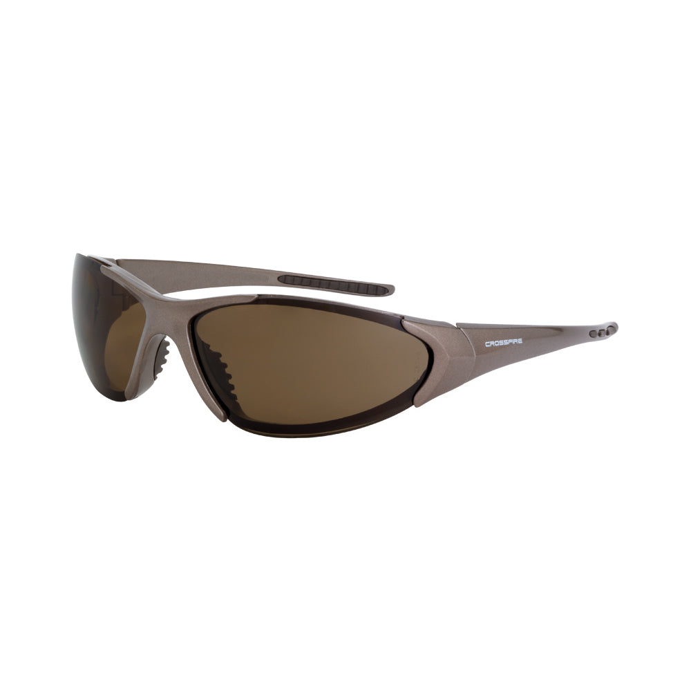 Core Premium Safety Eyewear Mocha Brown Frame Polarized Brown Lens