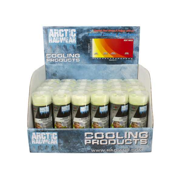 Radians RCS-WCD Arctic Radwear® Cooling Wrap Counter Display - Safety Equipment