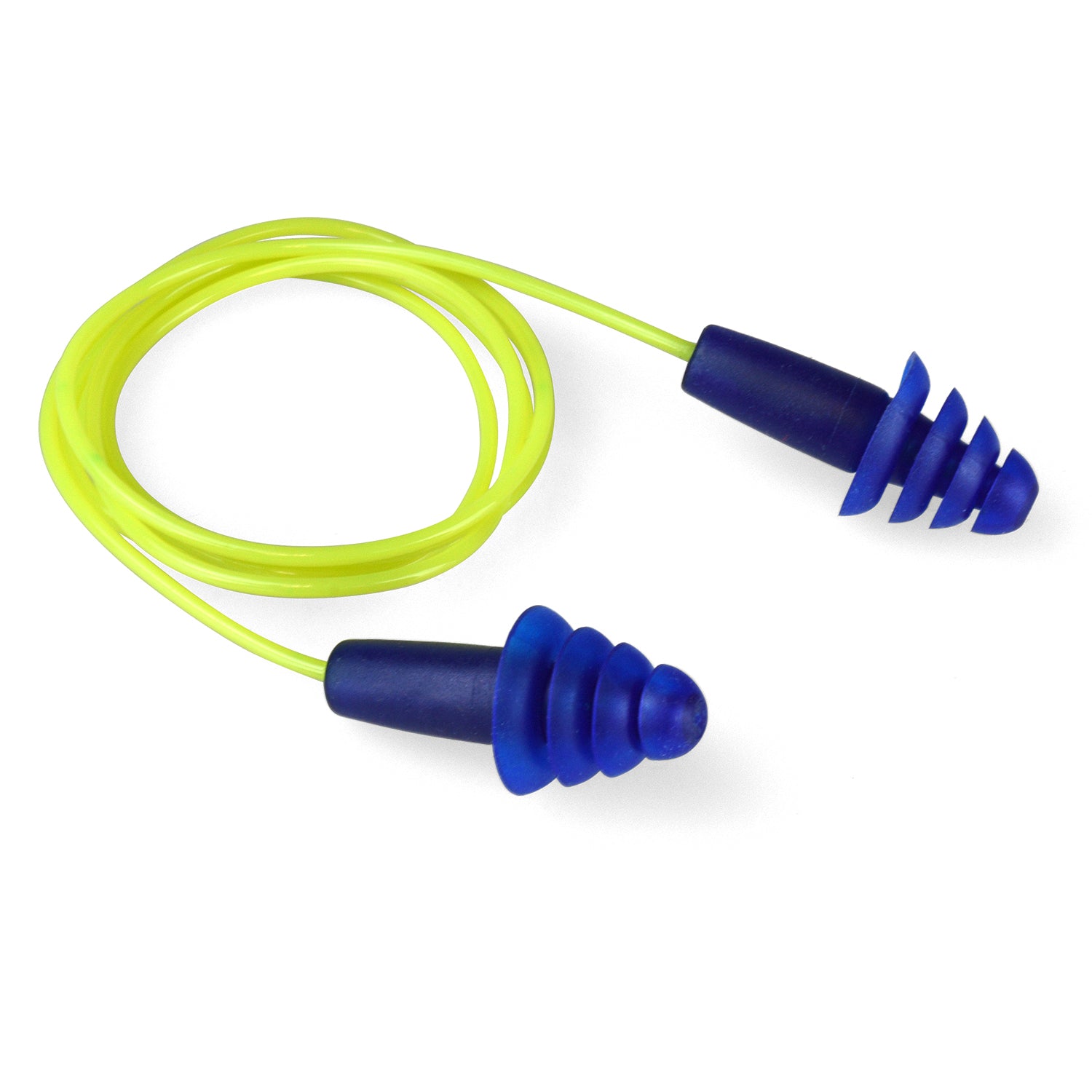 Radians FP43_STY Resistor II™ Reusable Flanged Earplugs - Hearing Protection