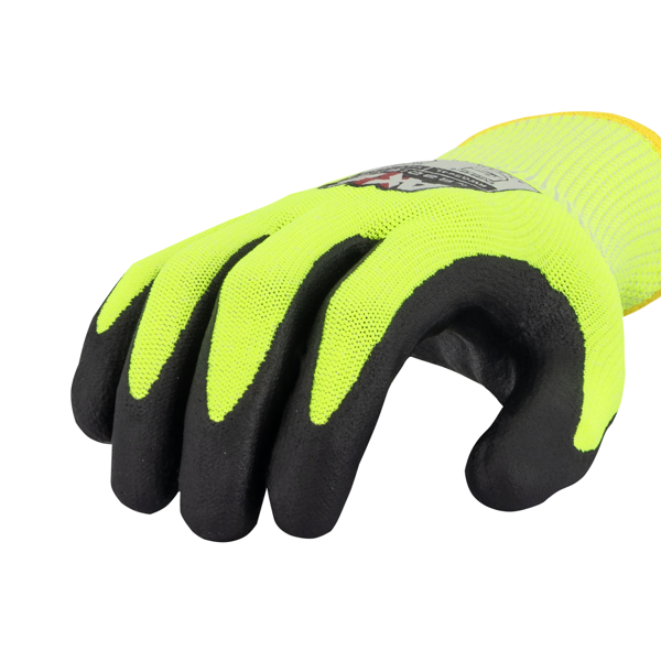 Radians RWG564 RWG564 AXIS™ Cut Protection Level A4 High Visibility Work Glove - Safety Glasses