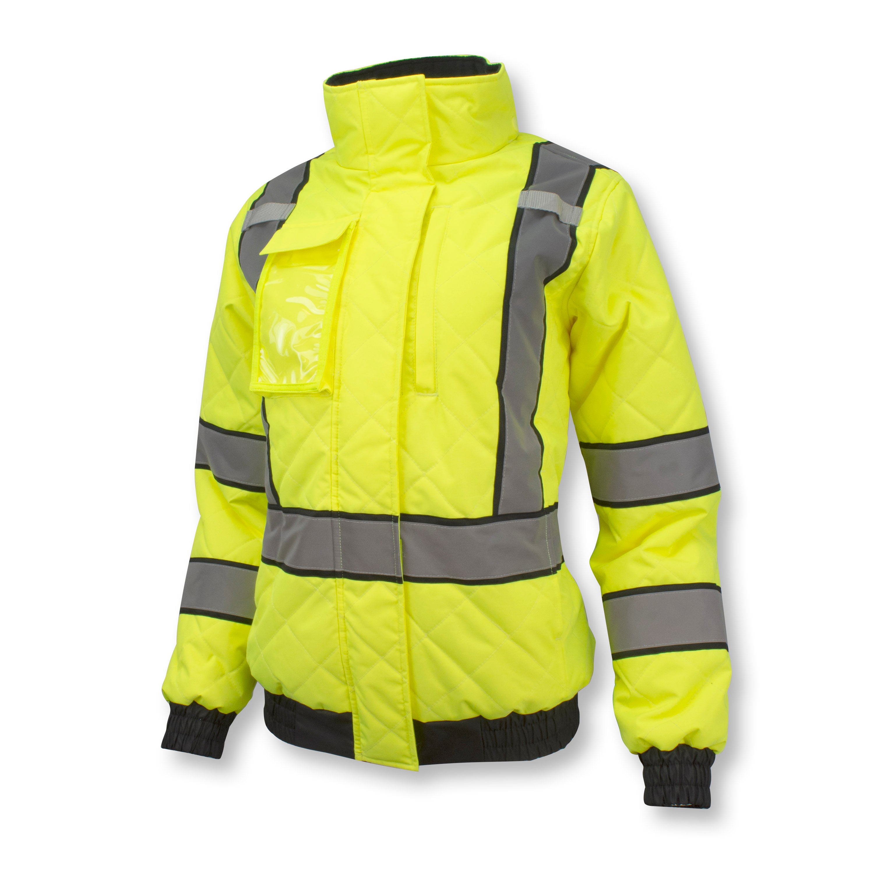Radians SJ930-3 SJ930-3ZOW Women's Class 3 Quilted Bomber Jacket ANSI Class 3 - Safety Jacket