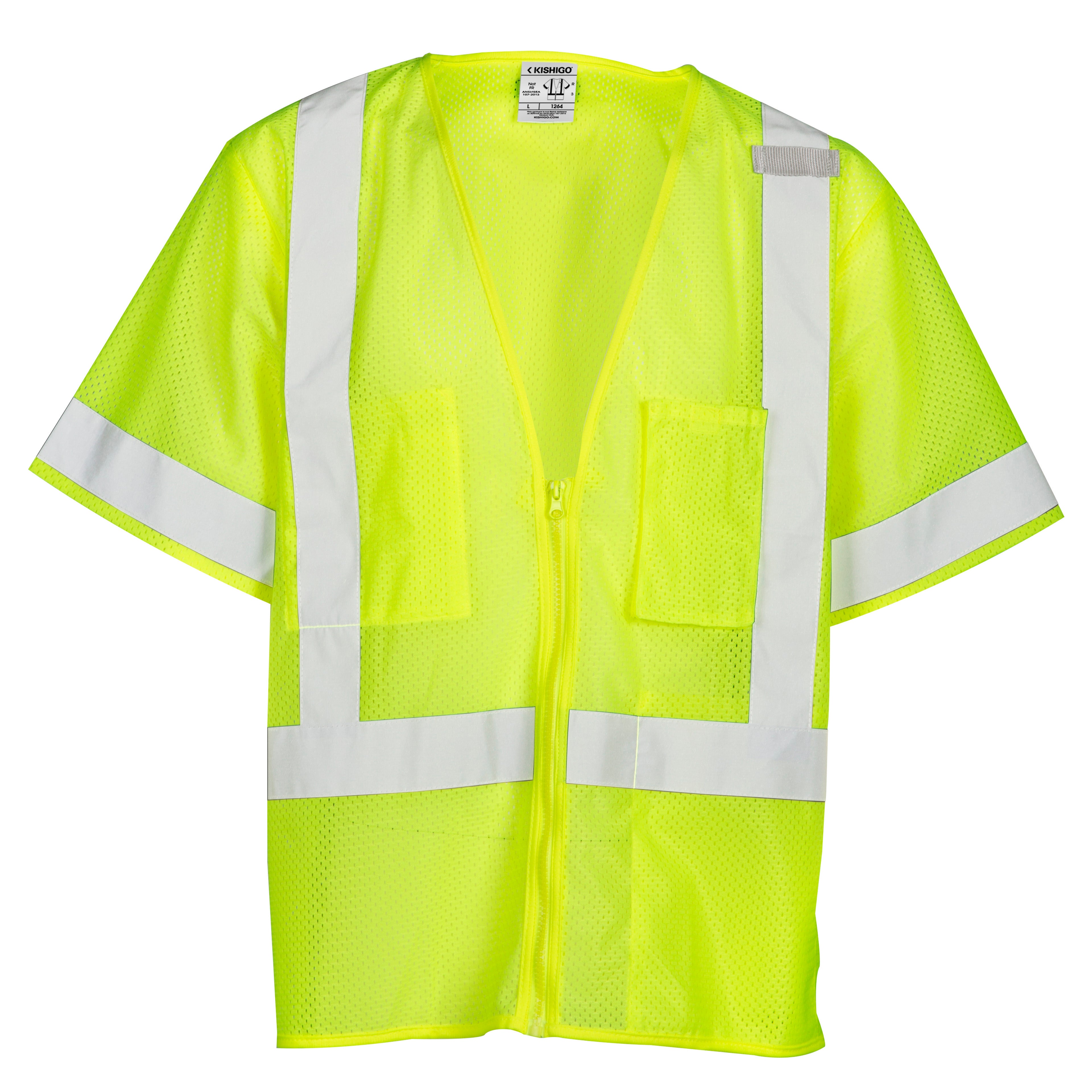 Kishigo 1264 All Mesh Vest - Economy - Safety Vest