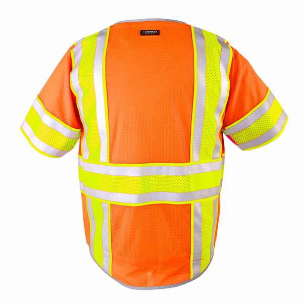 Kishigo 1574 Premium Brilliant Series Ultimate Reflective Class 3 Vest ANSI Class 3 - Safety Vest