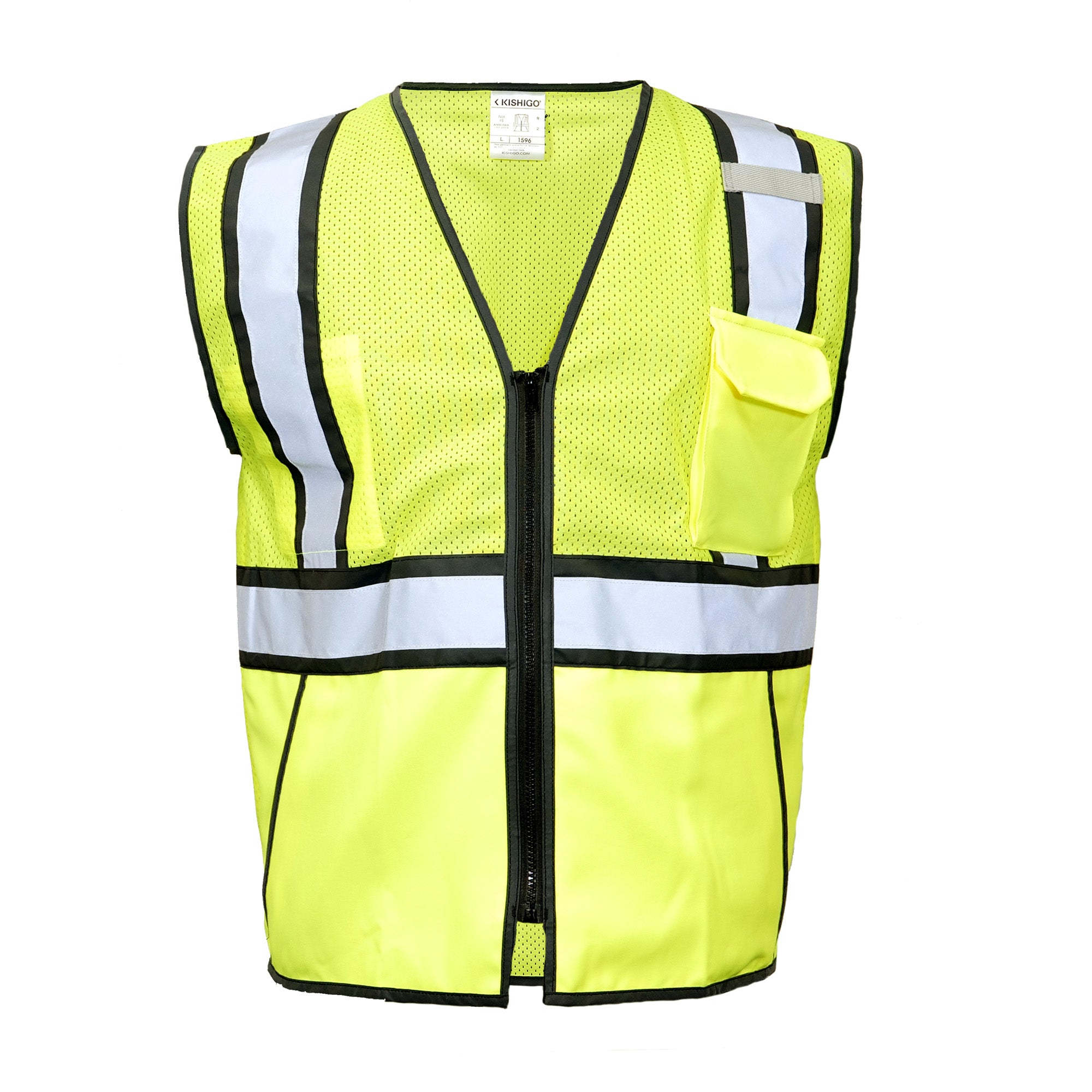 Kishigo 1596 Reflective Color Contrast Vest - Safety Vest