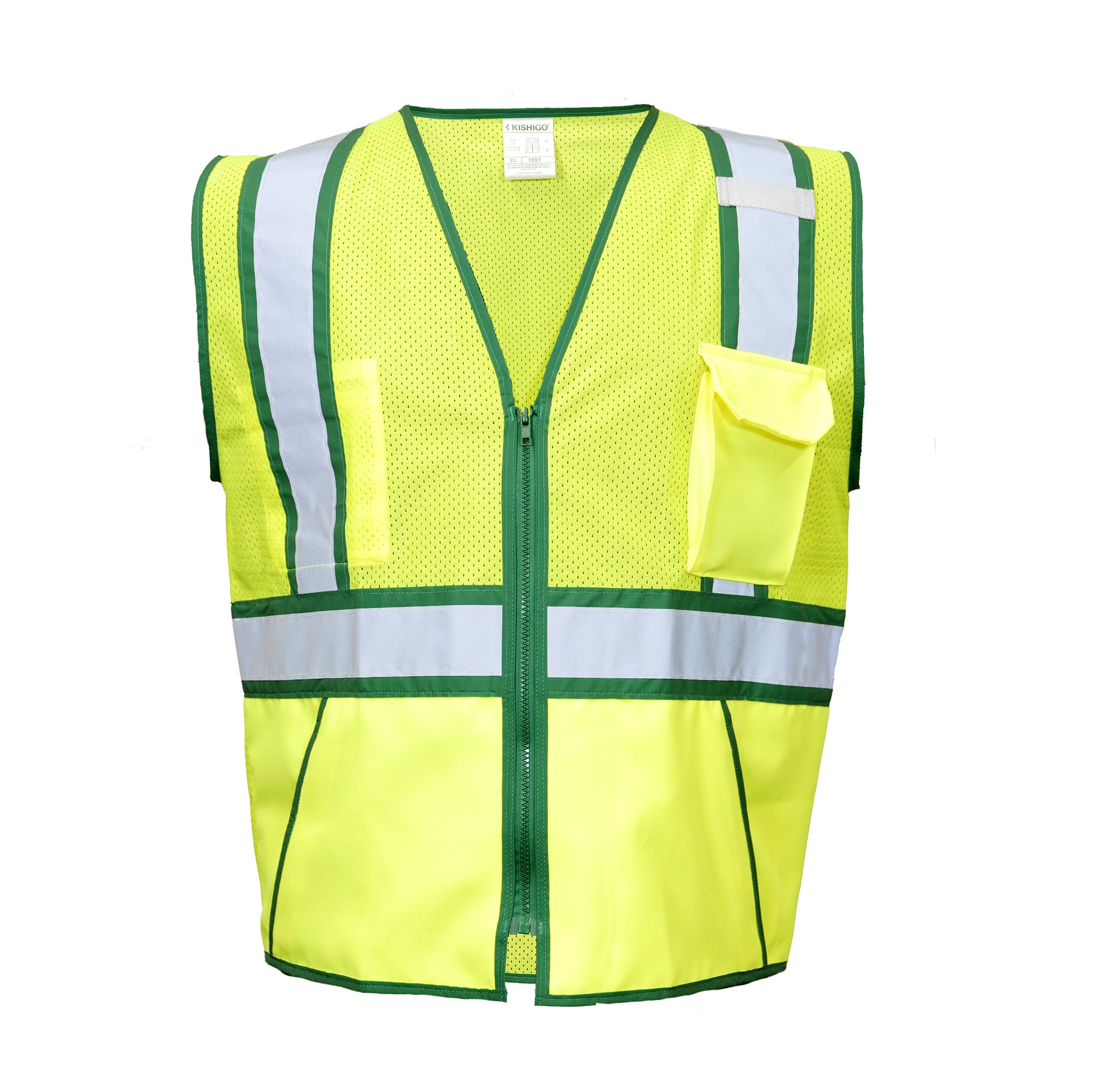 Kishigo 1597 Reflective Color Contrast Vest - Safety Vest