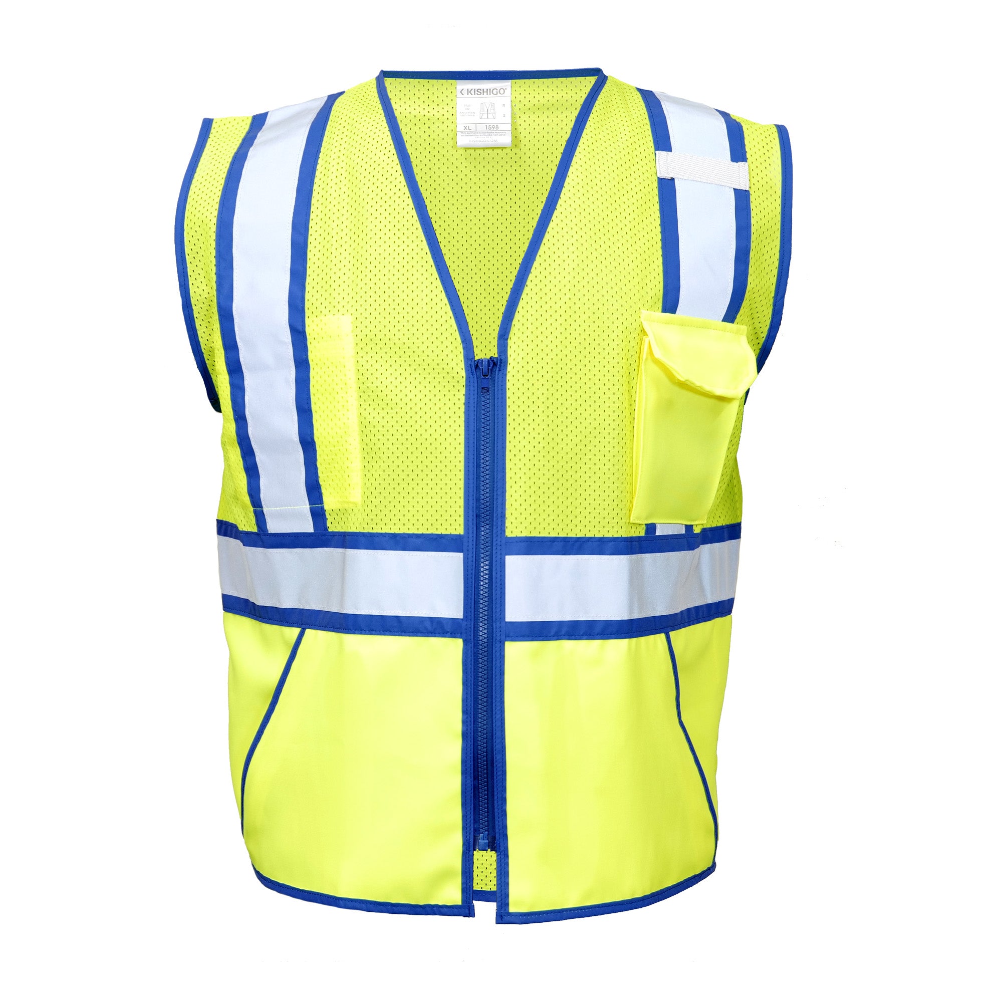 Kishigo 1598 Reflective Color Contrast Vest - Safety Vest