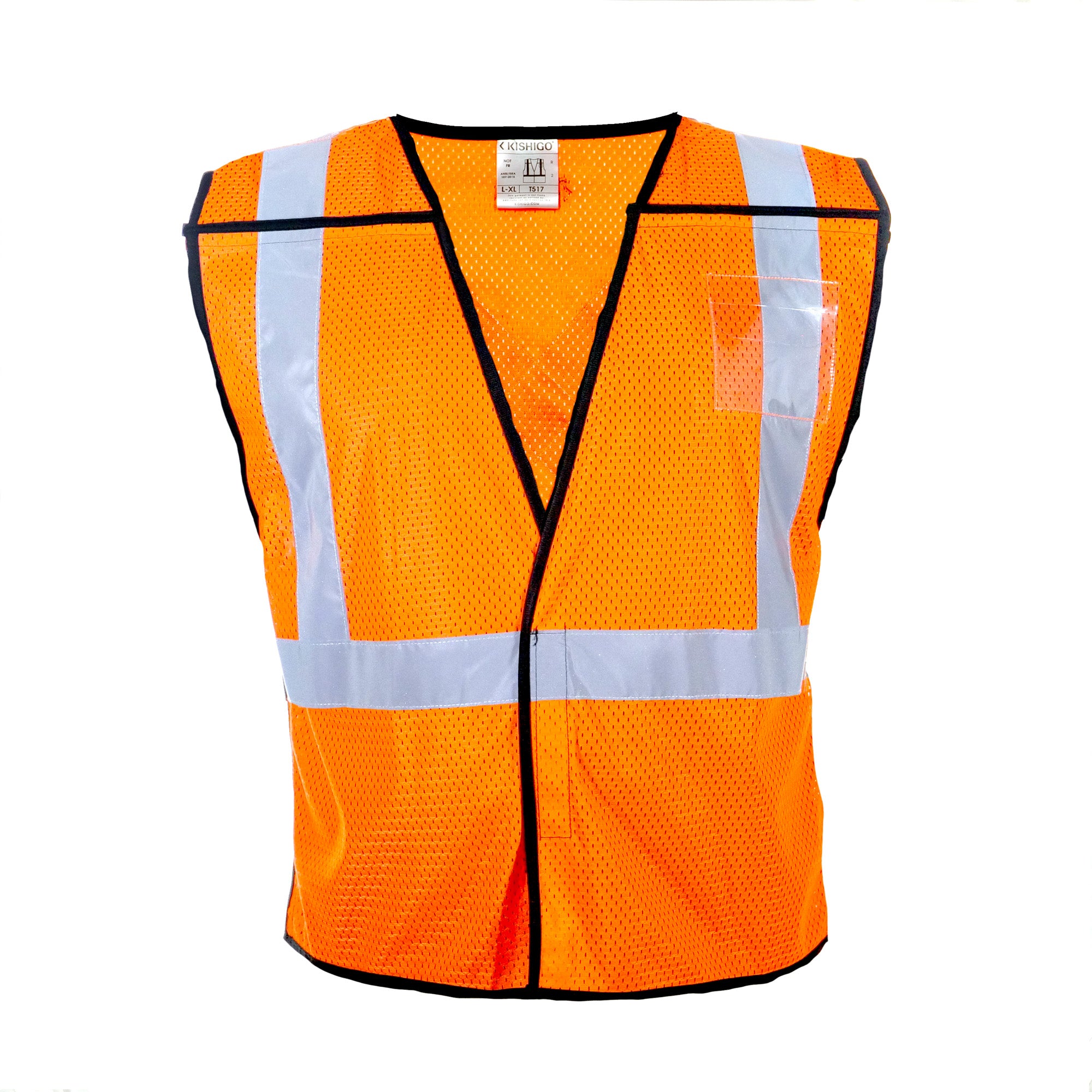 Kishigo 1806 X-Back Breakaway Vest - Safety Vest