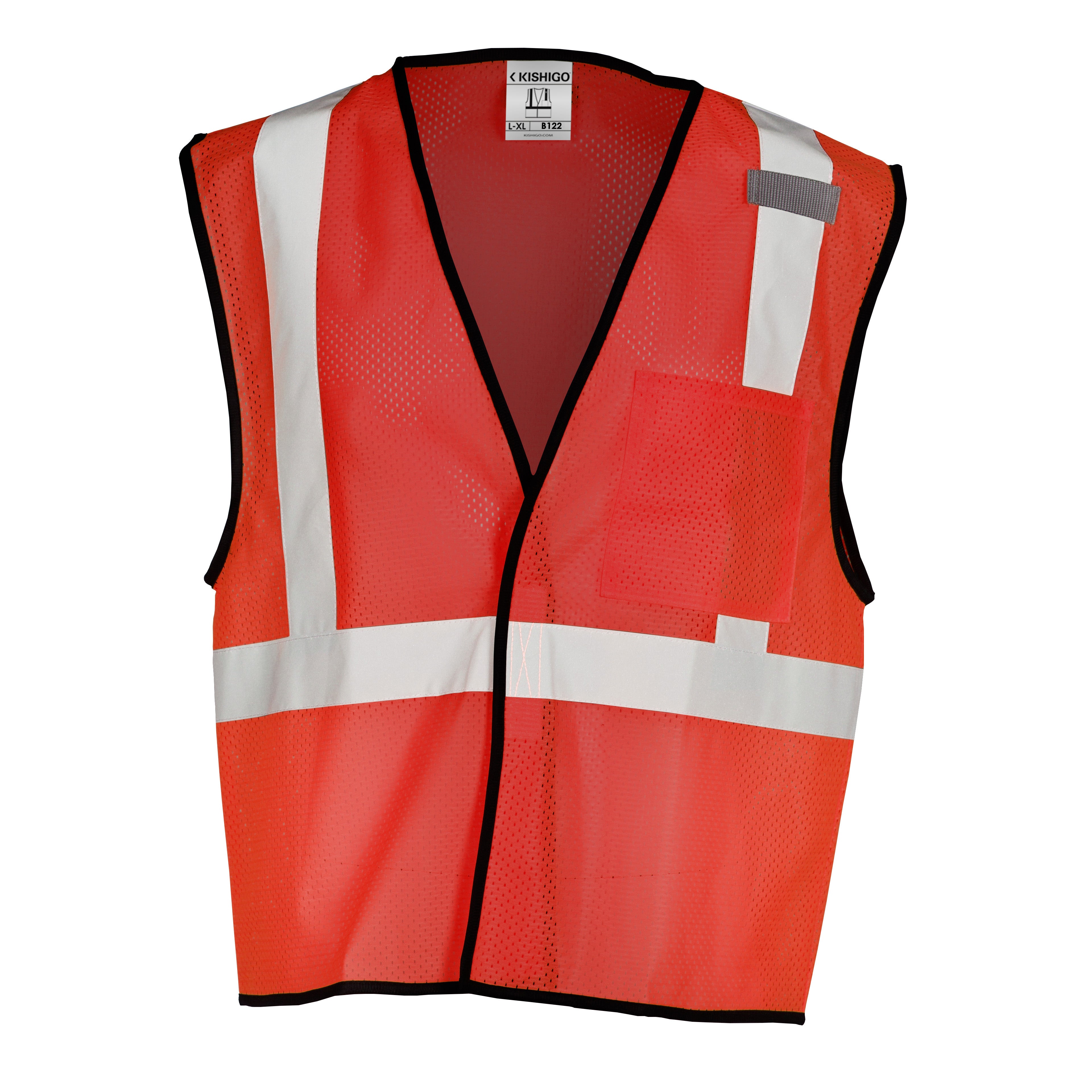 Kishigo B122 Enhanced Visibility Mesh Vest - Safety Vest