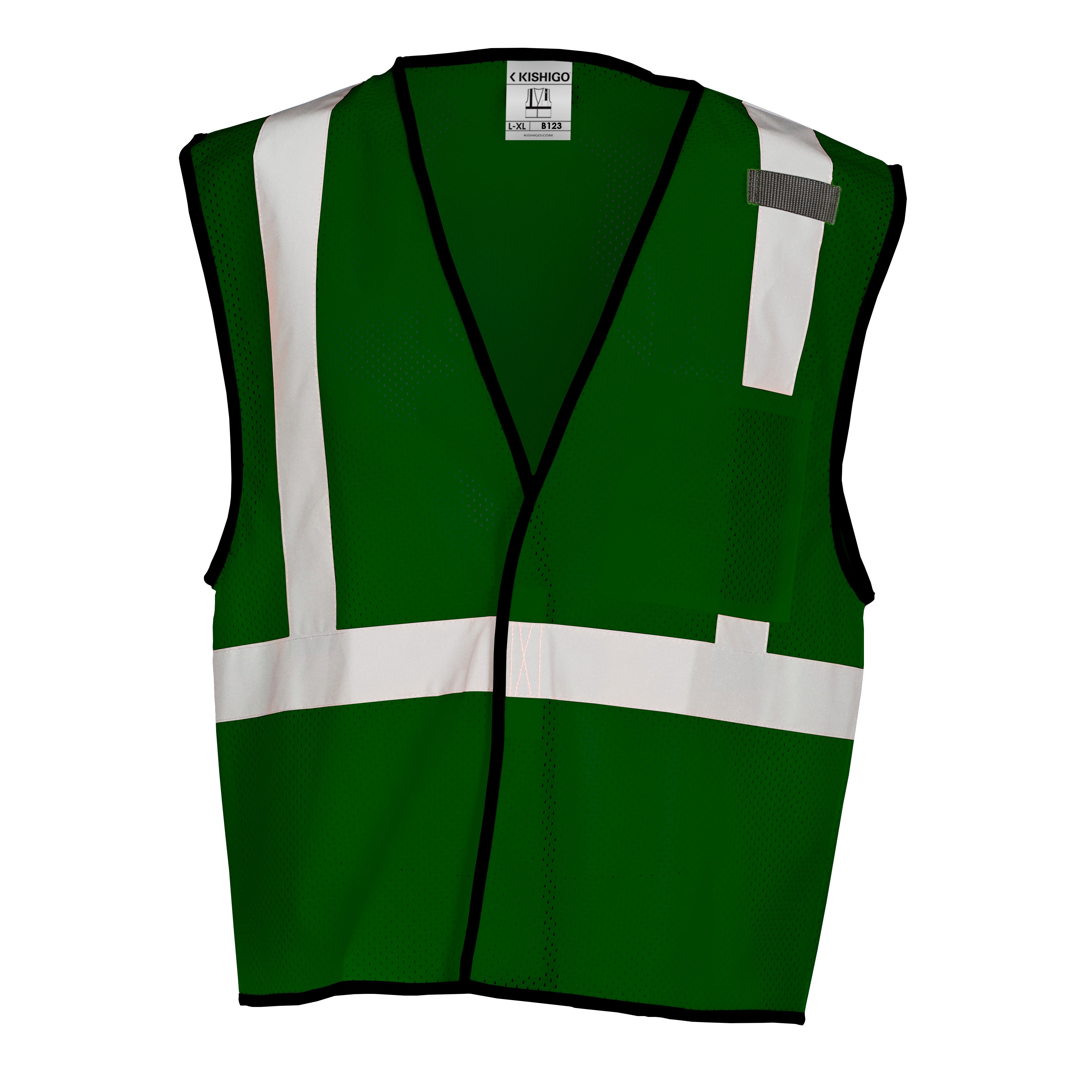 Kishigo B123 Enhanced Visibility Mesh Vest - Safety Vest