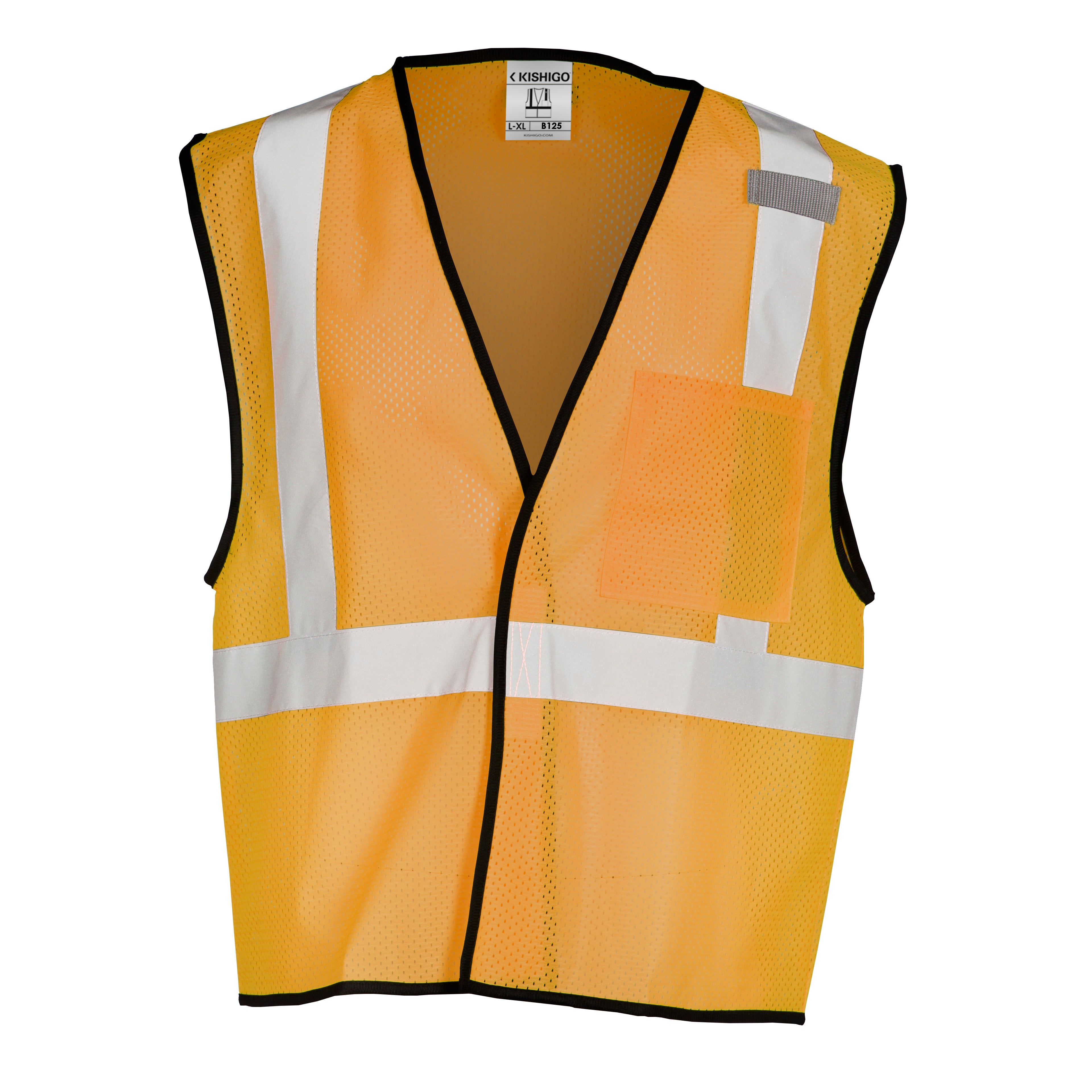 Kishigo B125 Enhanced Visibility Mesh Vest - Safety Vest