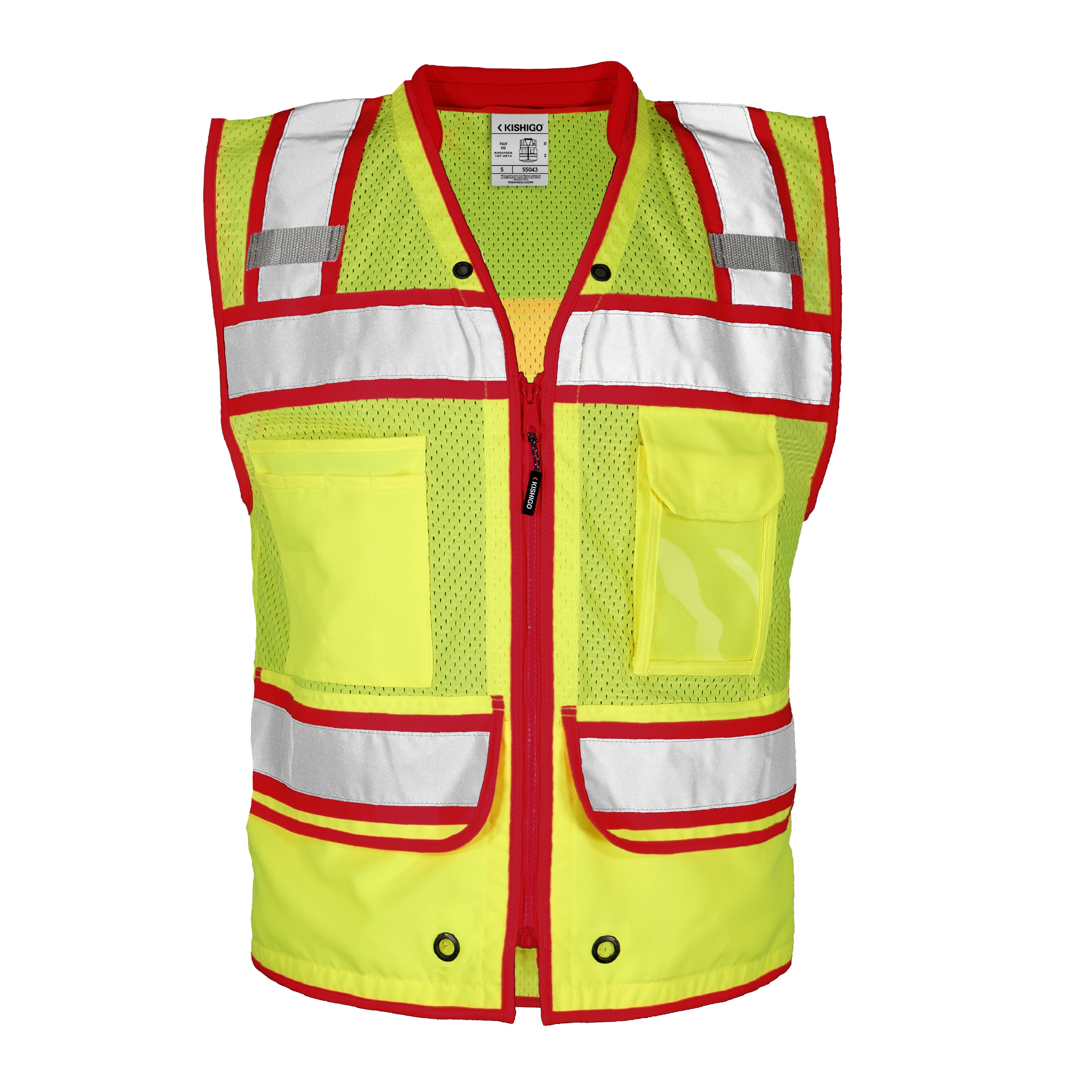 Color Contrast High Performance Surveyors Vest