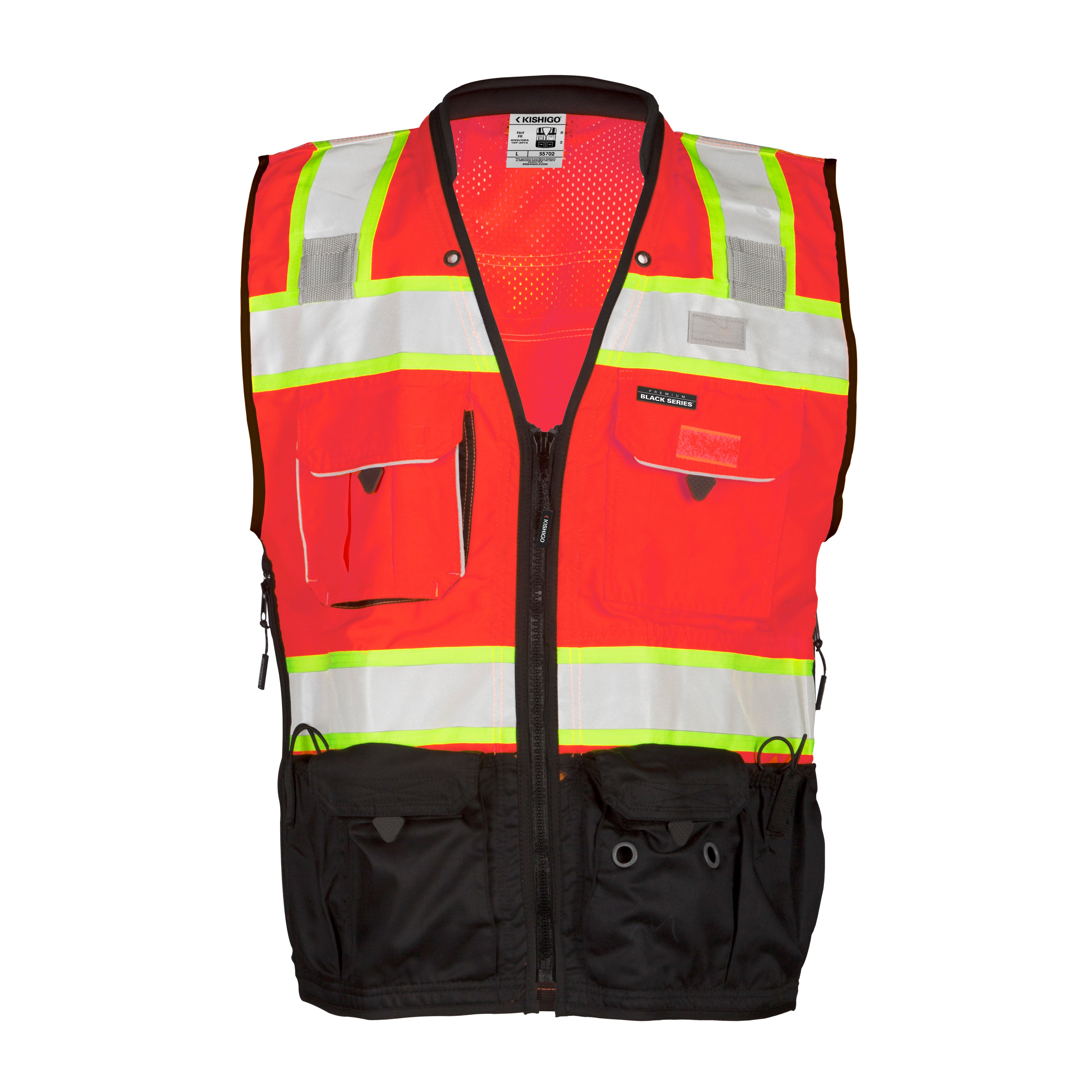 Kishigo S570 High Performance Surveyors Vest - Safety Vest