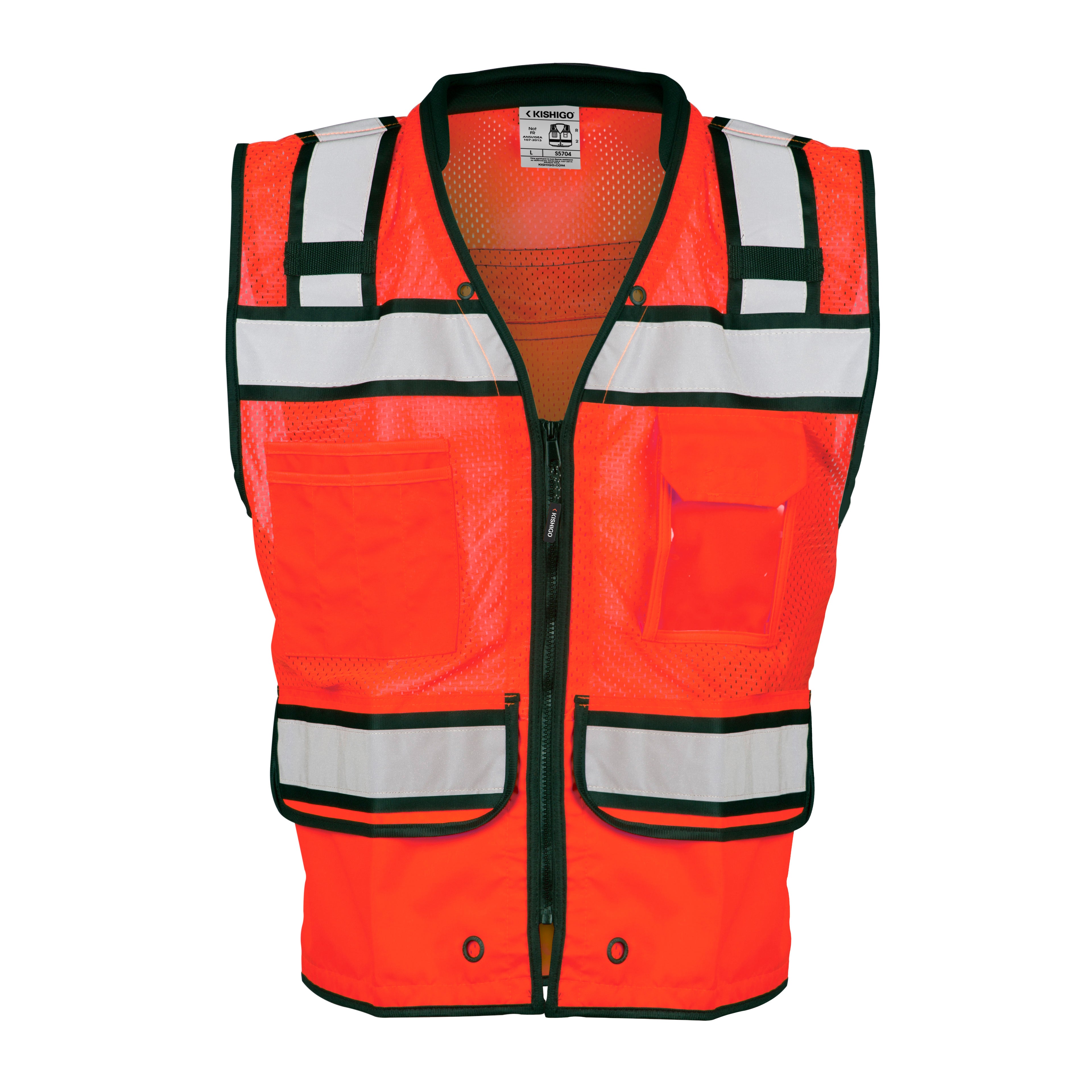 Kishigo S570 High Performance Surveyors Vest - Safety Vest