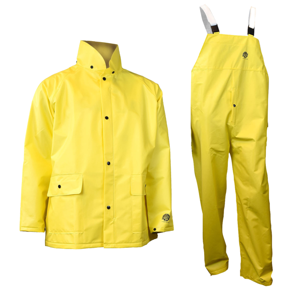Radians RS15-NSYV DRI-RAD® 28 Durable Rainwear Rainsuit - Safety Jacket