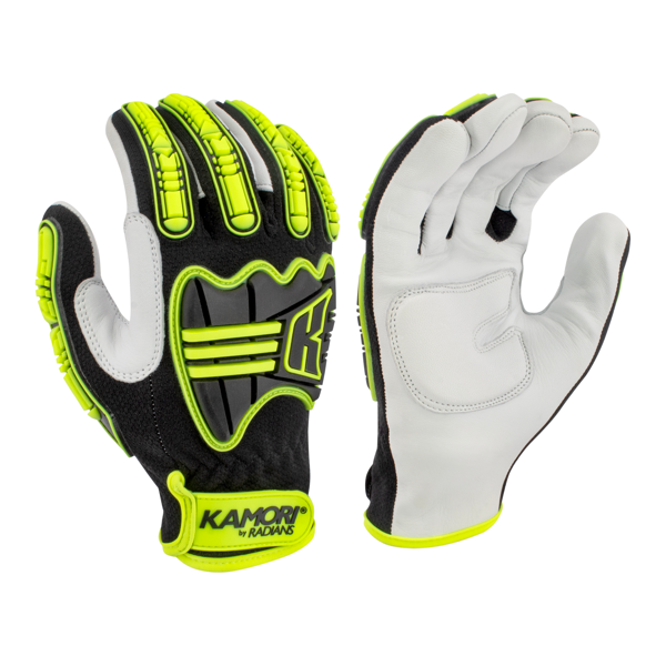 Radians RWG152 RWG152 KAMORI® A6 White Grain Goatskin Palm With TPR - Work Gloves