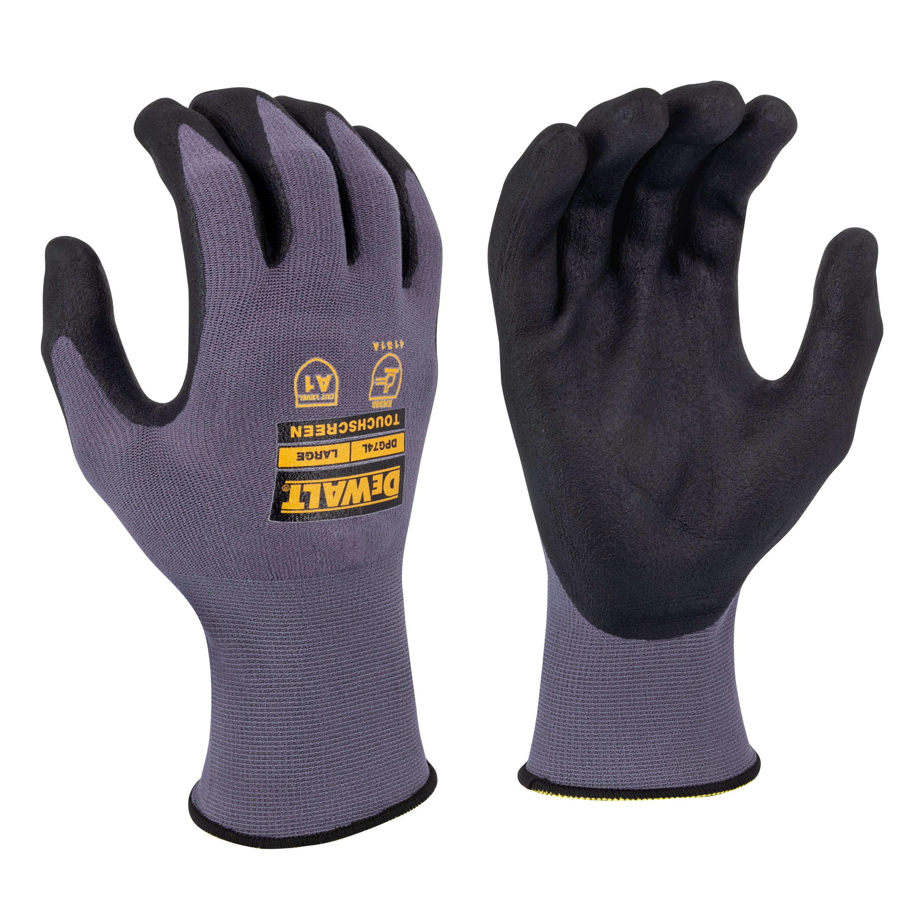 Radians DPG74 DPG74 Touchscreen Micro-Foam Nitrile A1 Cut Glove - Work Gloves