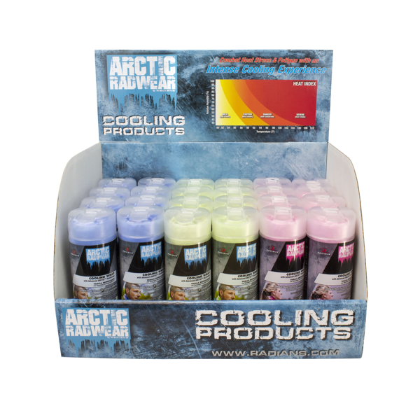 Radians RCS-WCD Arctic Radwear® Cooling Wrap Counter Display - Safety Equipment