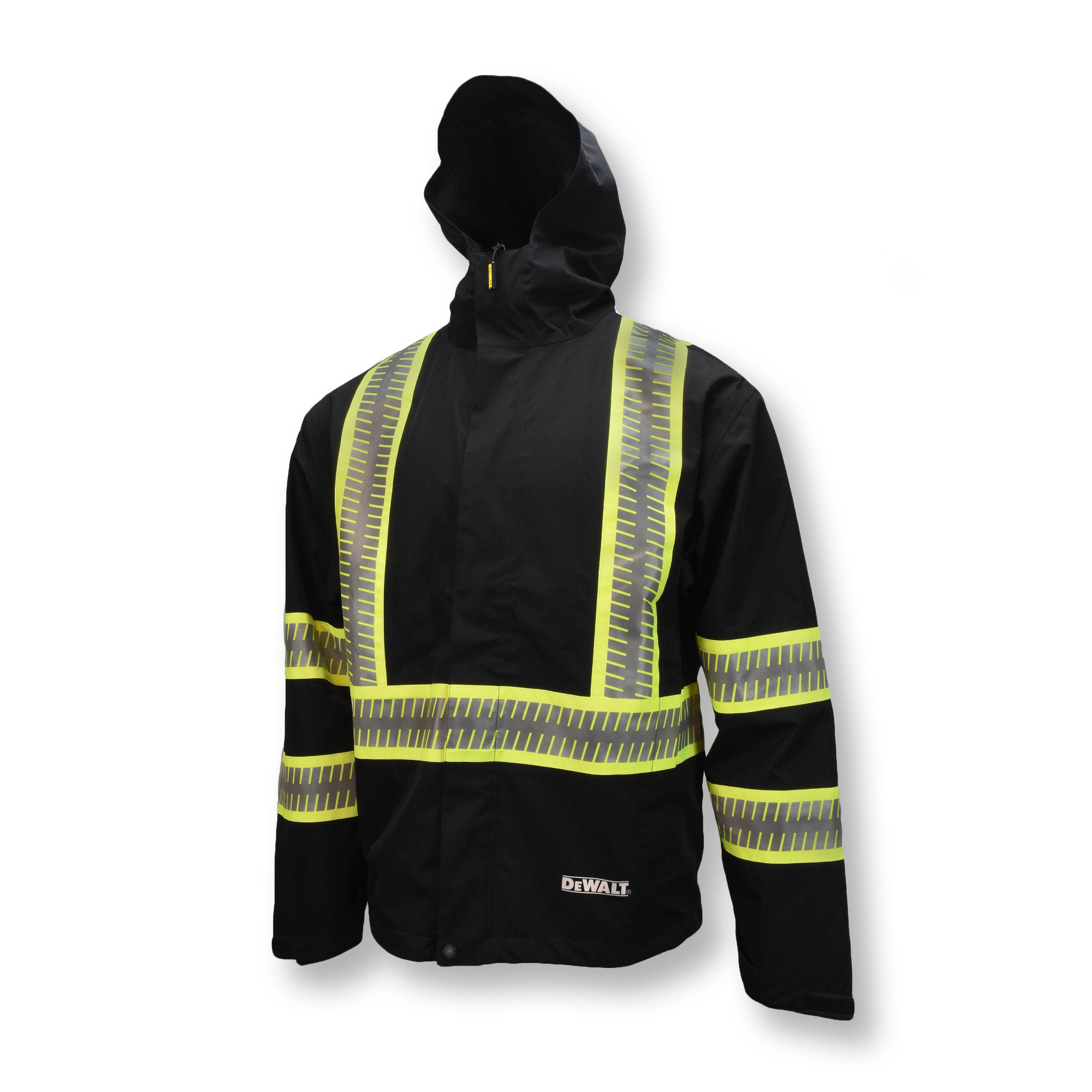 Radians DRW11-1 DRW11 Waterproof Lightweight Packable Wind and Rain Jacket - Safety Jacket