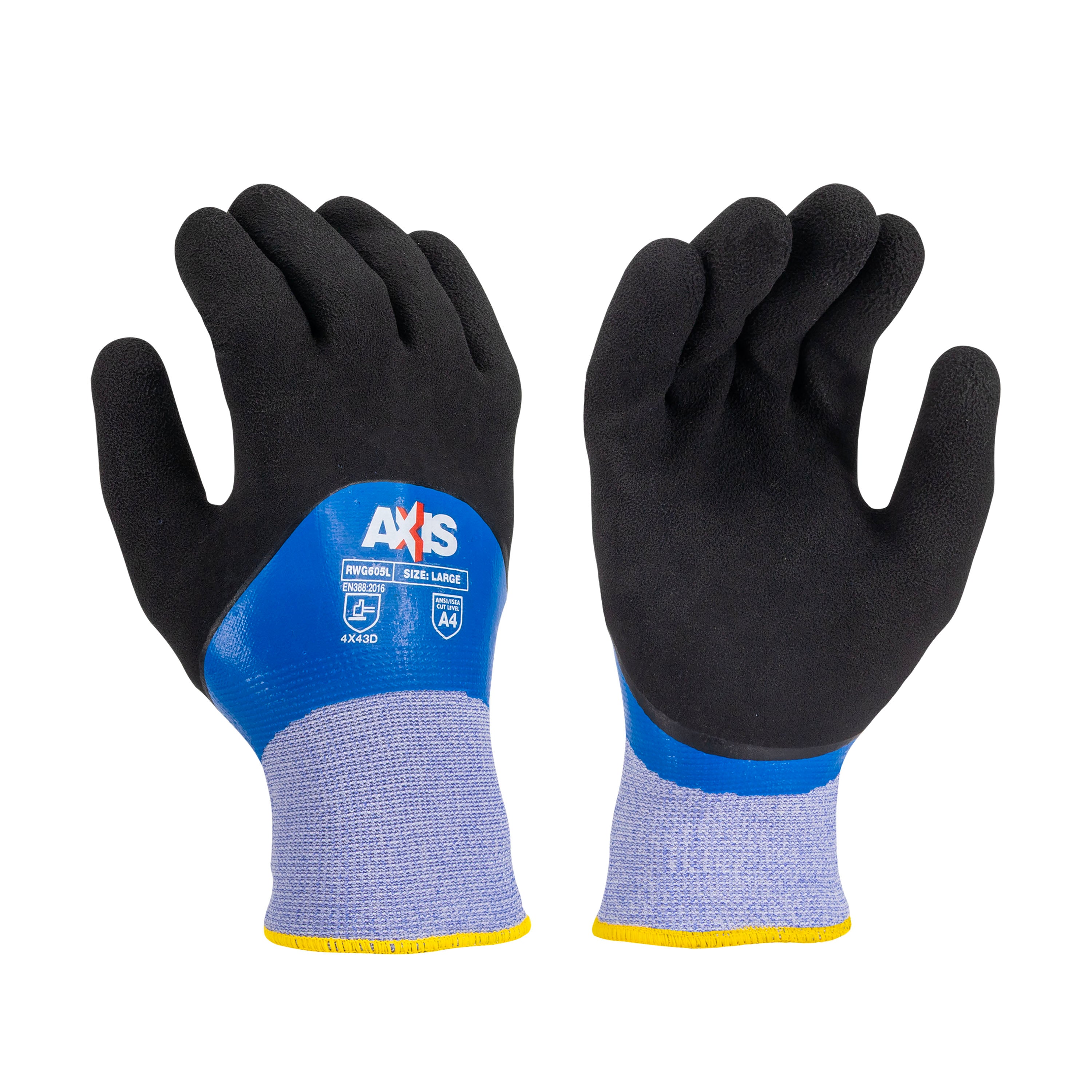Radians RWG605 RWG605 Cut Protection Level A4 Cold Weather Glove - Work Gloves