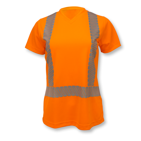 Radians ST11W-2 ST11 Class 2 High Visibility Women's Safety T-Shirt with Max-Dri™ ANSI Class 2