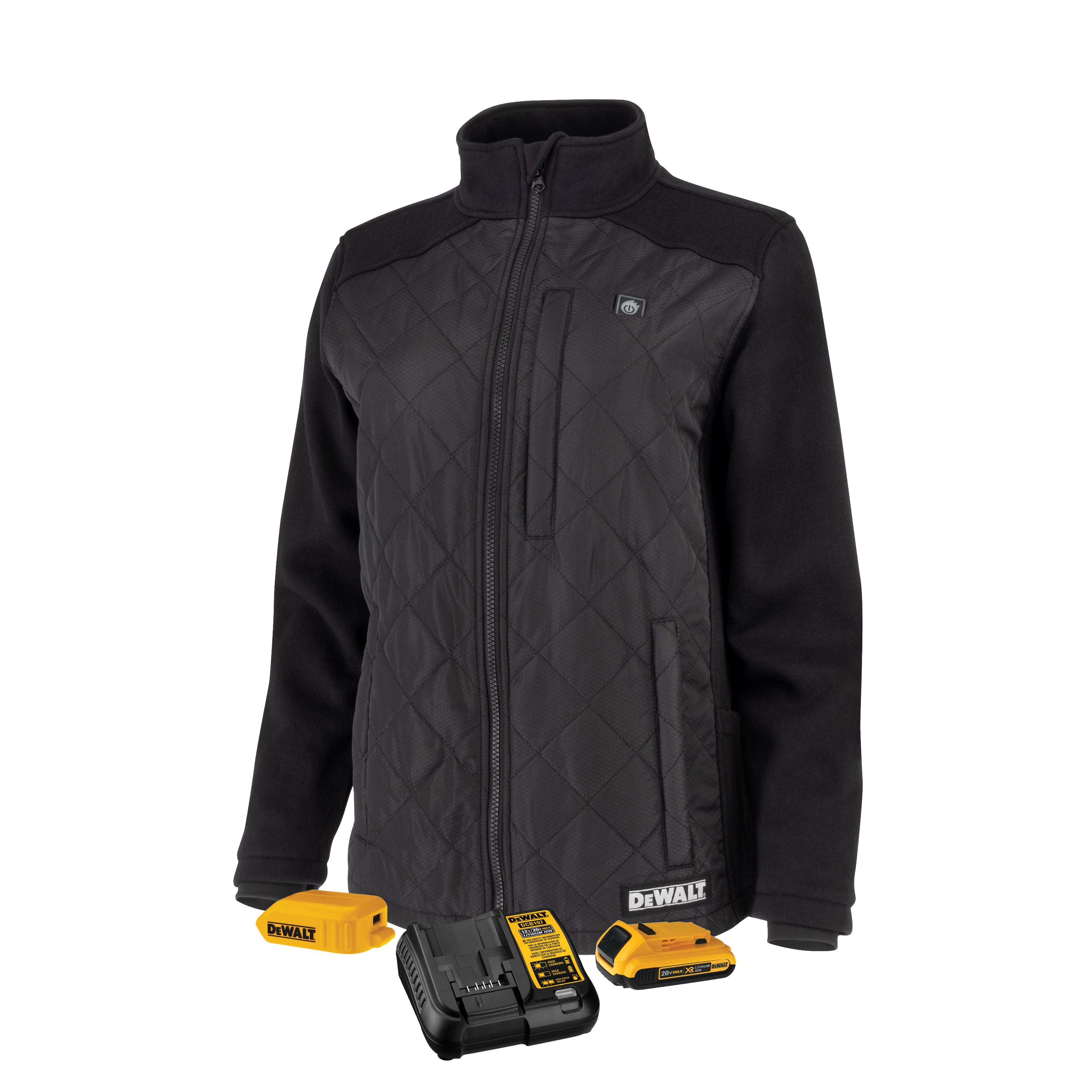 DCHJ102BD1 DCHJ102B Women's Heated Hybrid Jacket
