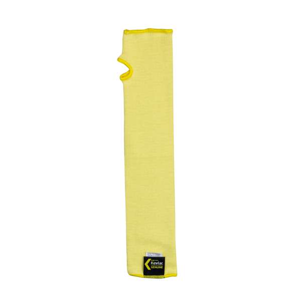 Radians RAD51K RAD51K 1-Ply Kevlar® A2 Cut Protection Sleeve 18" Length with Thumb Slot - Safety Equipment