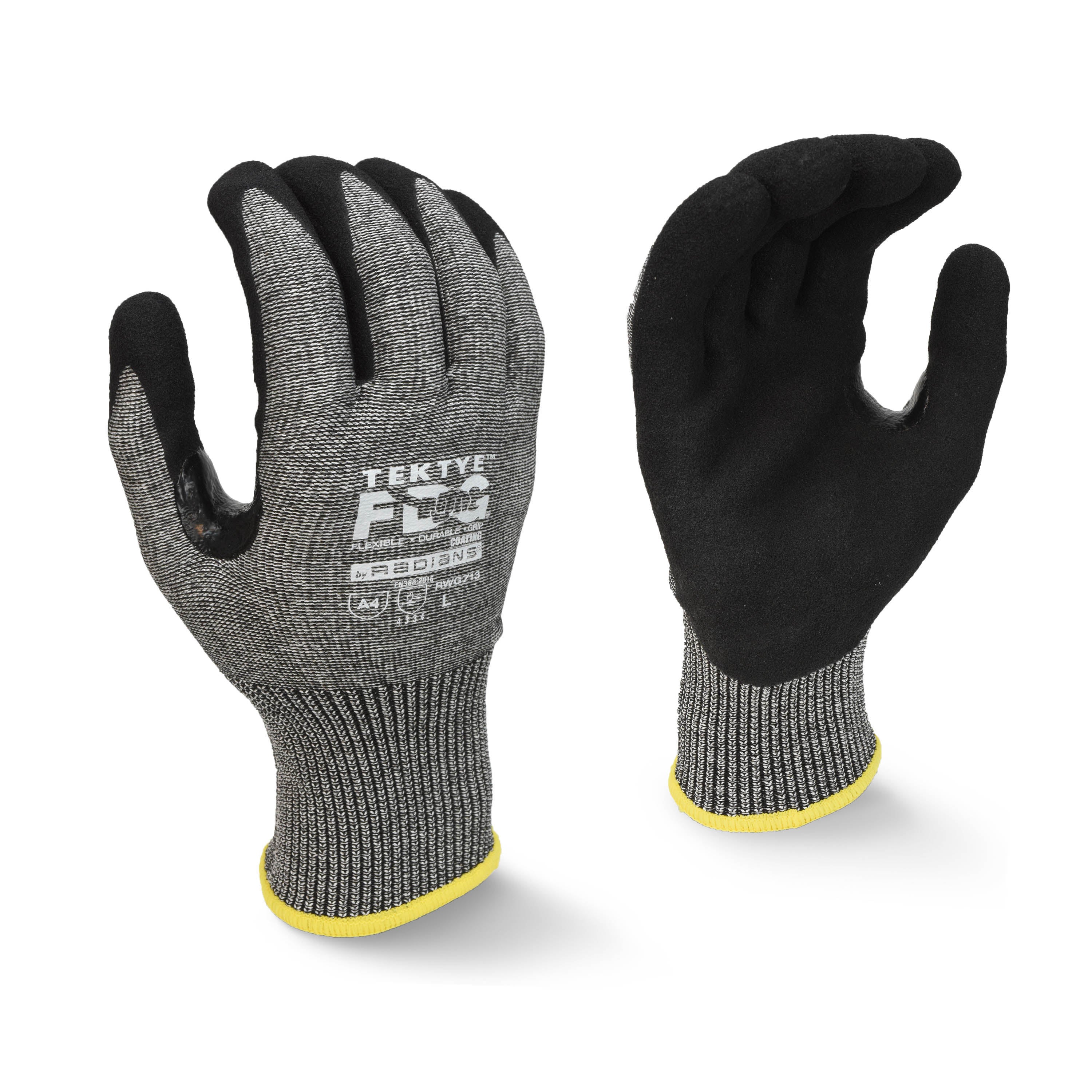 Radians RWG713 RWG713 TEKTYE® FDG™ A4 Reinforced Thumb Cut Protective Work Glove - Safety Glasses