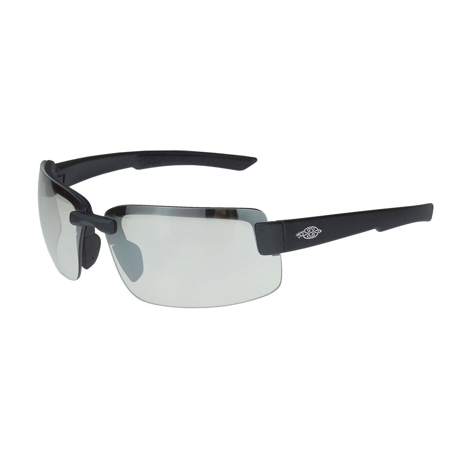 ES6 Premium Safety Eyewear Matte Black Frame Indoor/Outdoor Lens