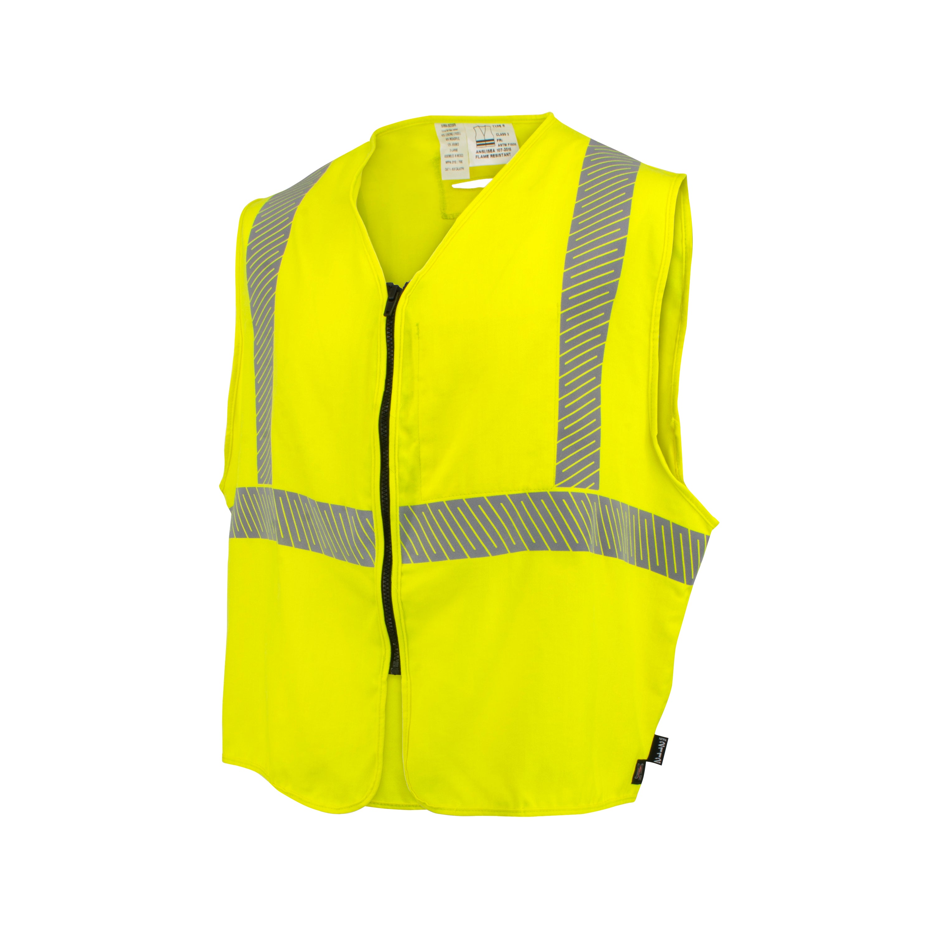 Radians SV99A-2SZGSFR SV99A 5.7 oz Class 2 DH Air Vest with Segmented Reflective Tape ANSI Class 2 - Safety Vest